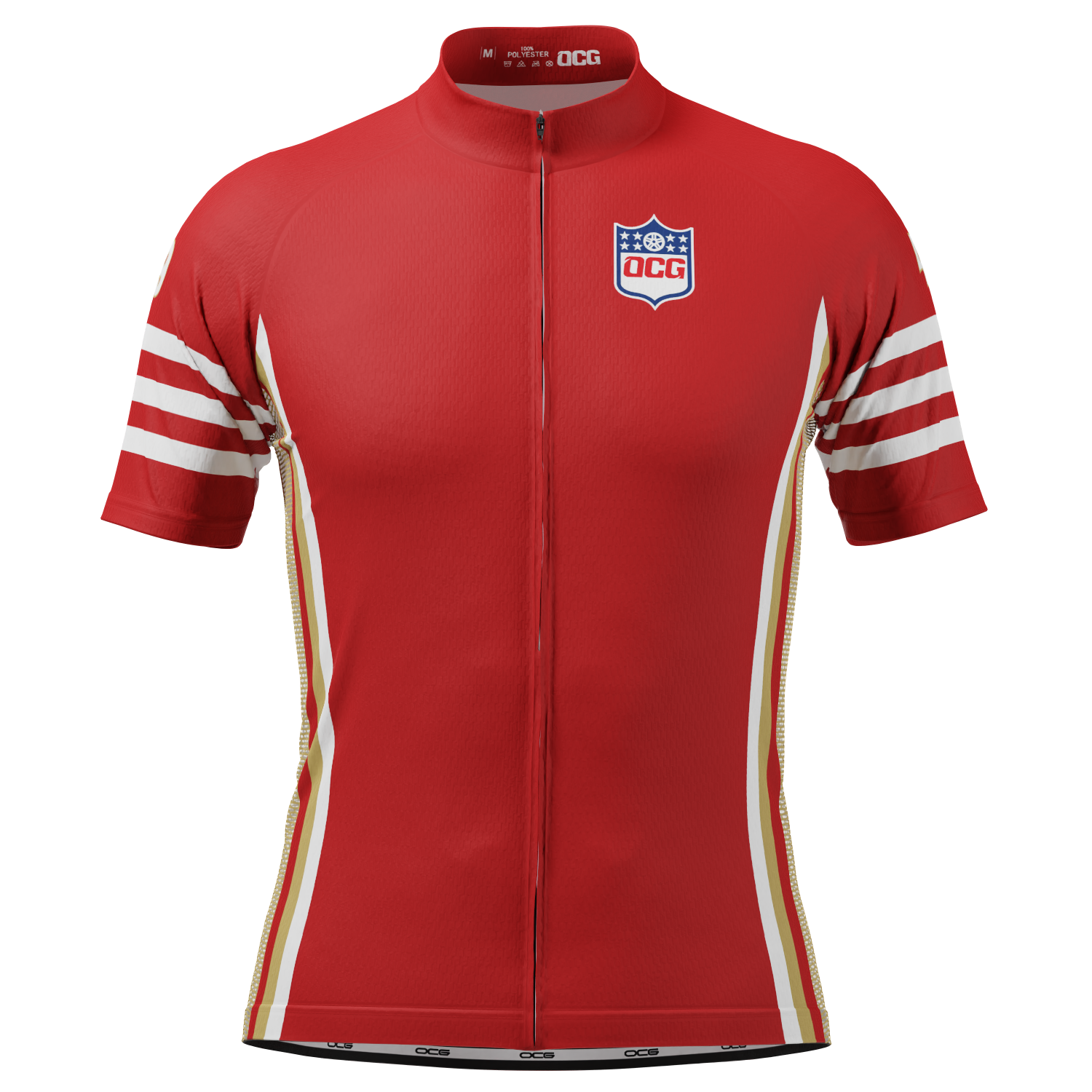 Men's San Francisco Football Short Sleeve Cycling Jersey
