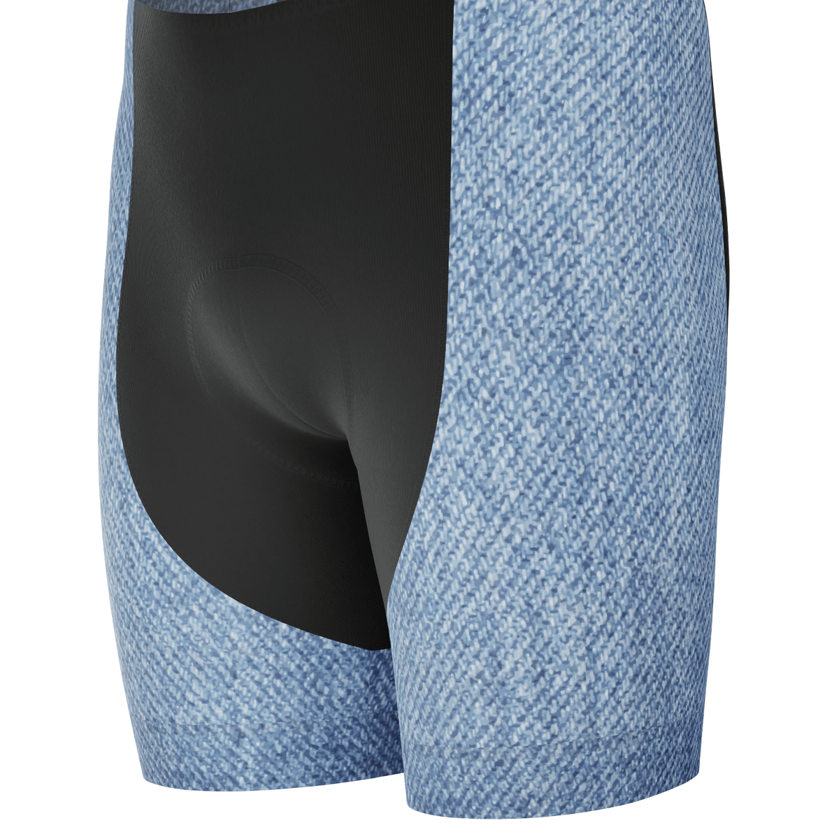 Men's Denim Short Sleeve 2 Piece Cycling Kit Online Cycling Gear