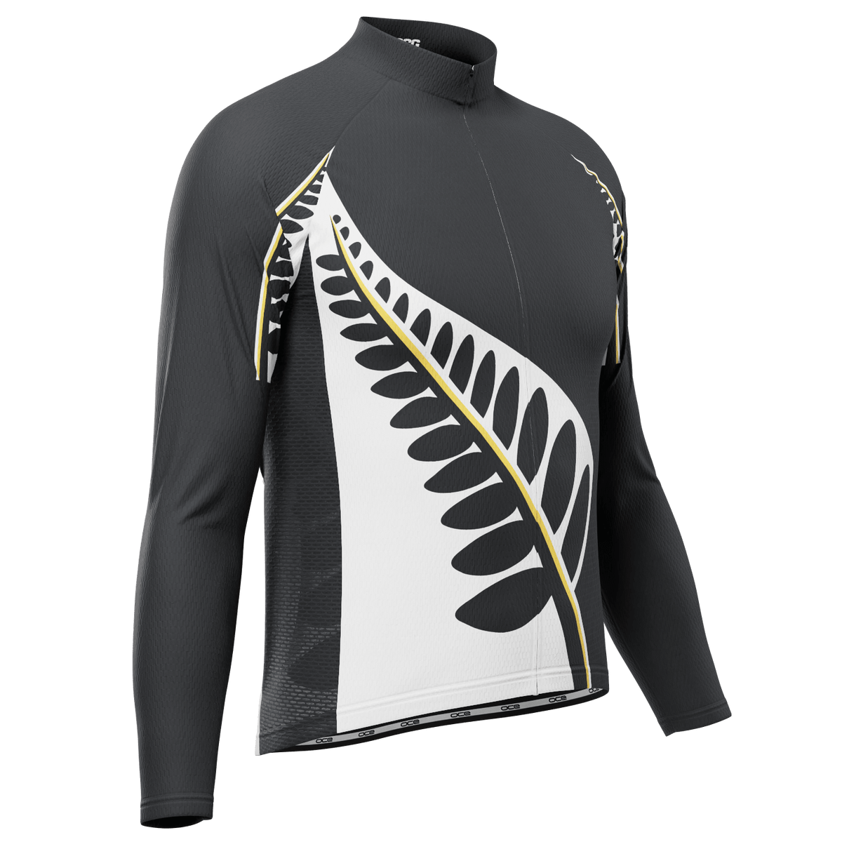 Men's New Zealand Silver Fern Long Sleeve Cycling Jersey Online Cycling Gear Australia