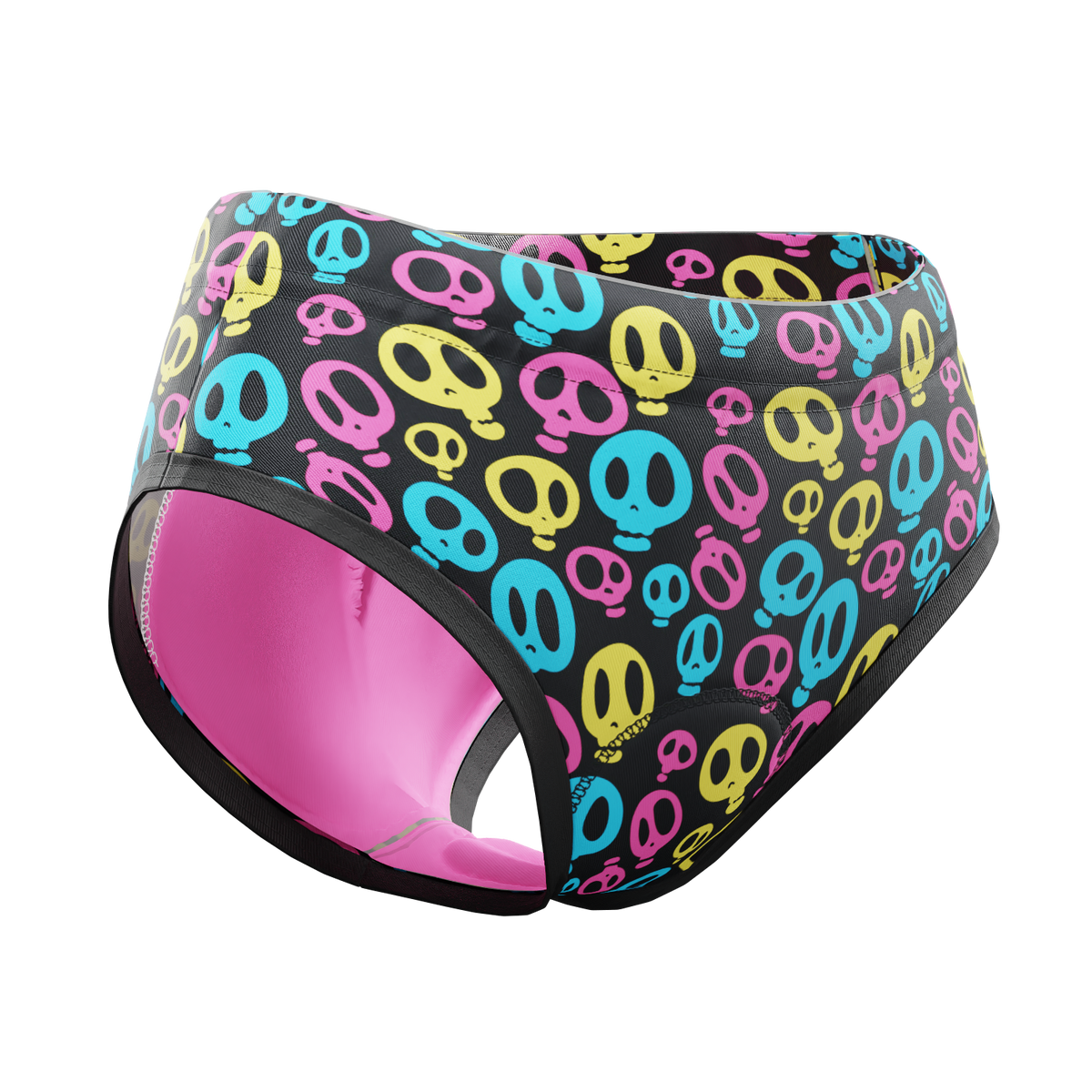 Women's Skulls Padded Cycling Underwear Briefs Online Cycling Gear