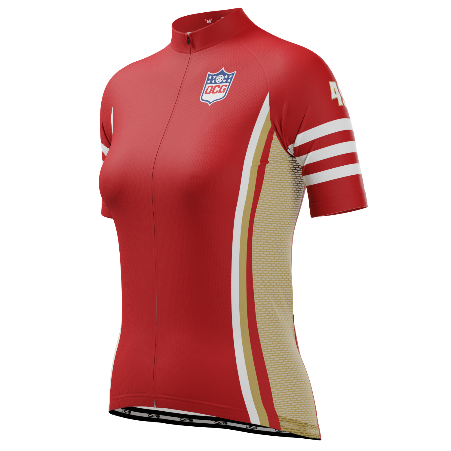 Women's San Francisco Football Short Sleeve Cycling Jersey