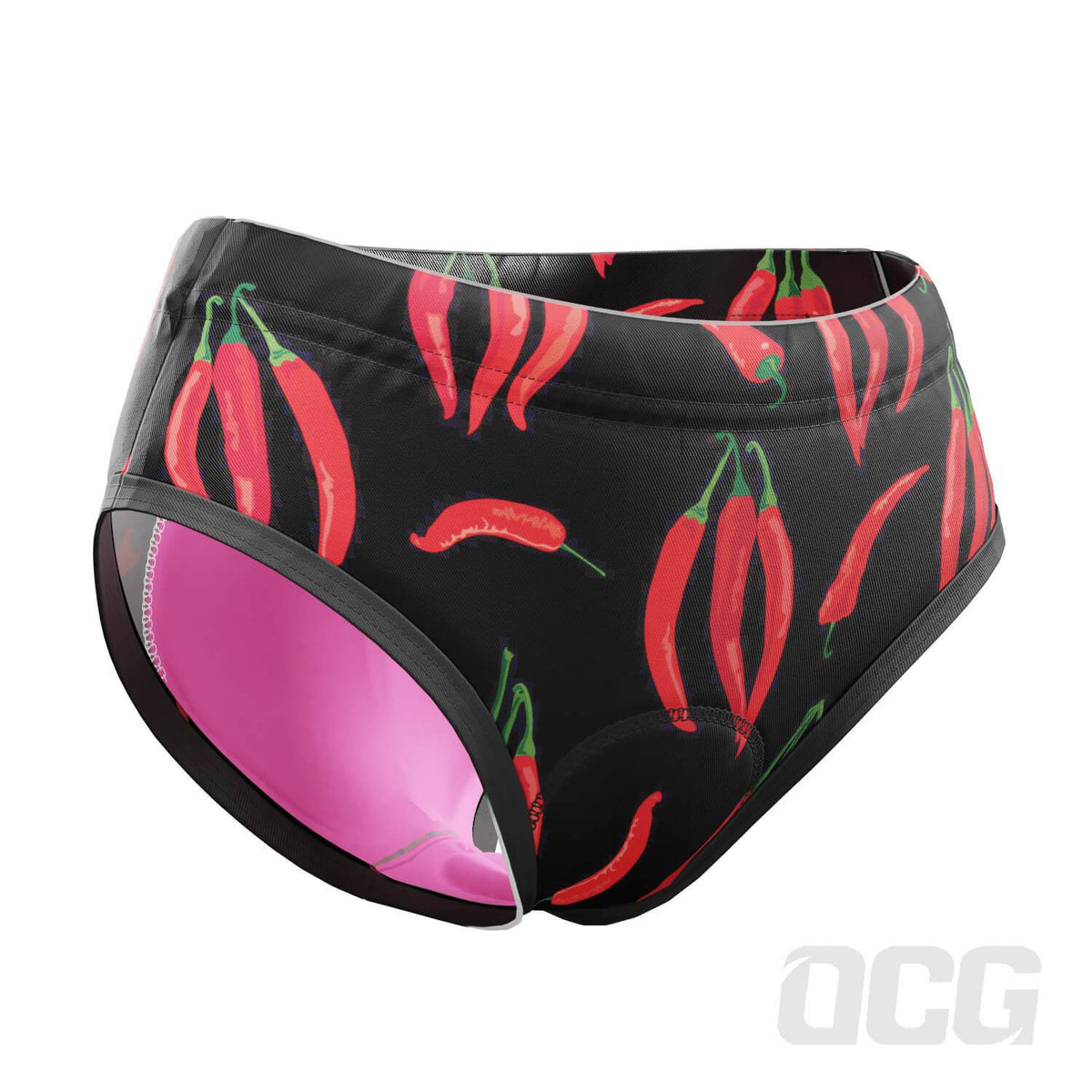 Women's Rainbow Striped Gel Padded Cycling Underwear-Briefs – Online  Cycling Gear