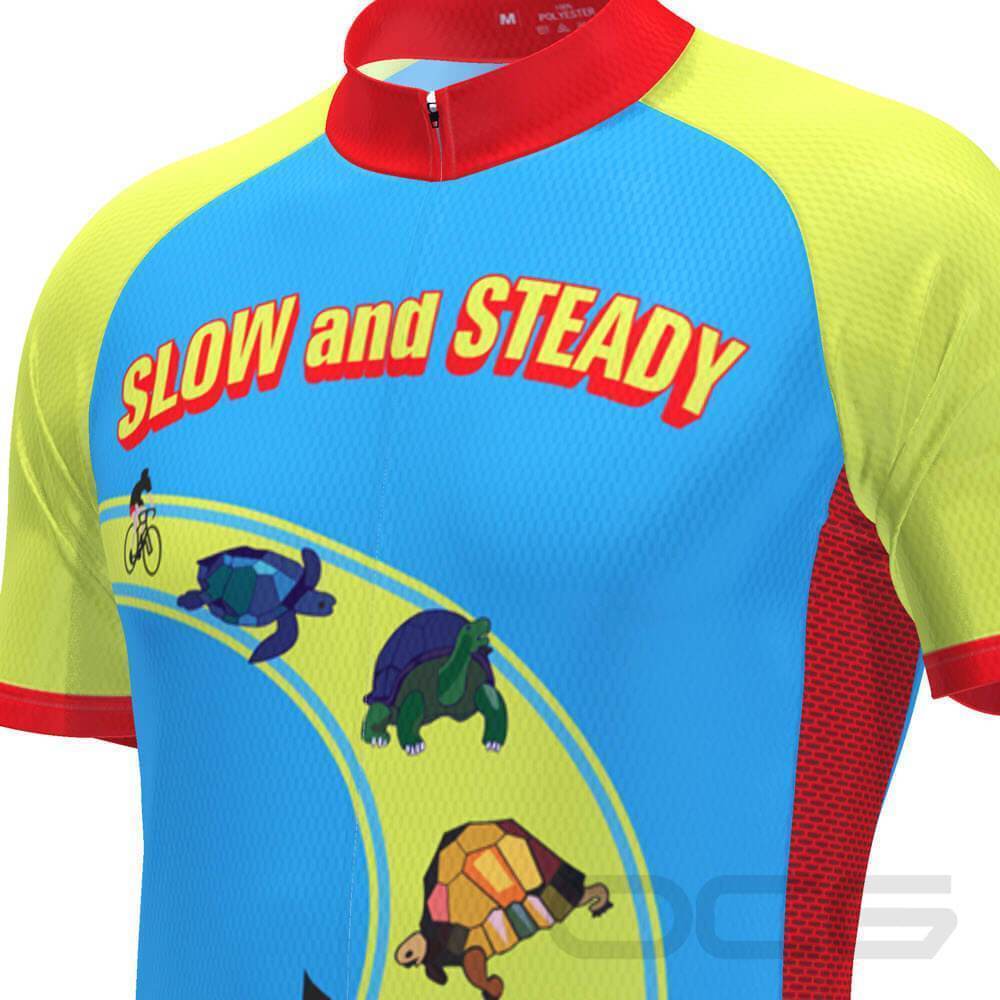 Men's Slow and Steady Wins The Race Cycling Jersey Online Cycling