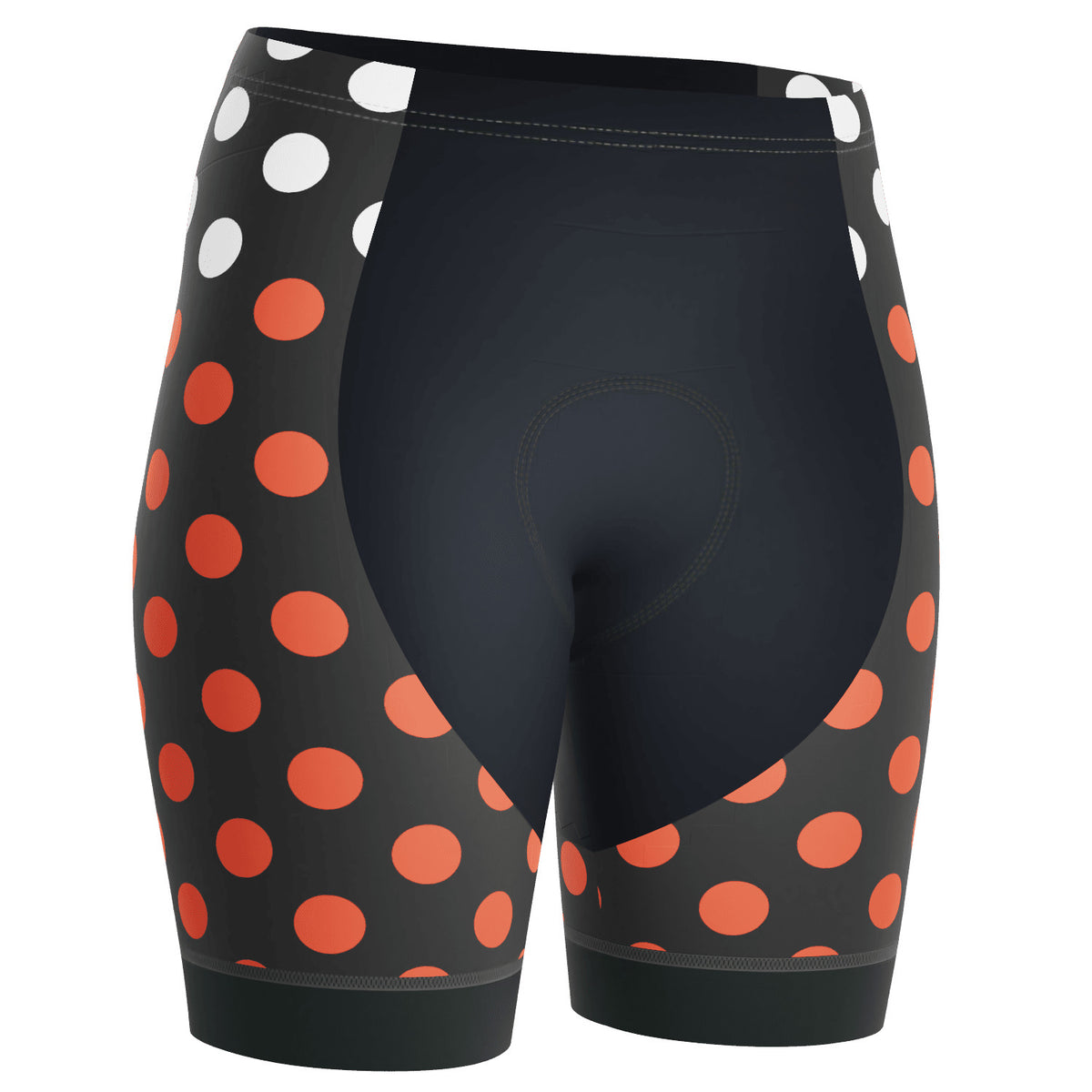 Red polka dot hot sale shorts womens