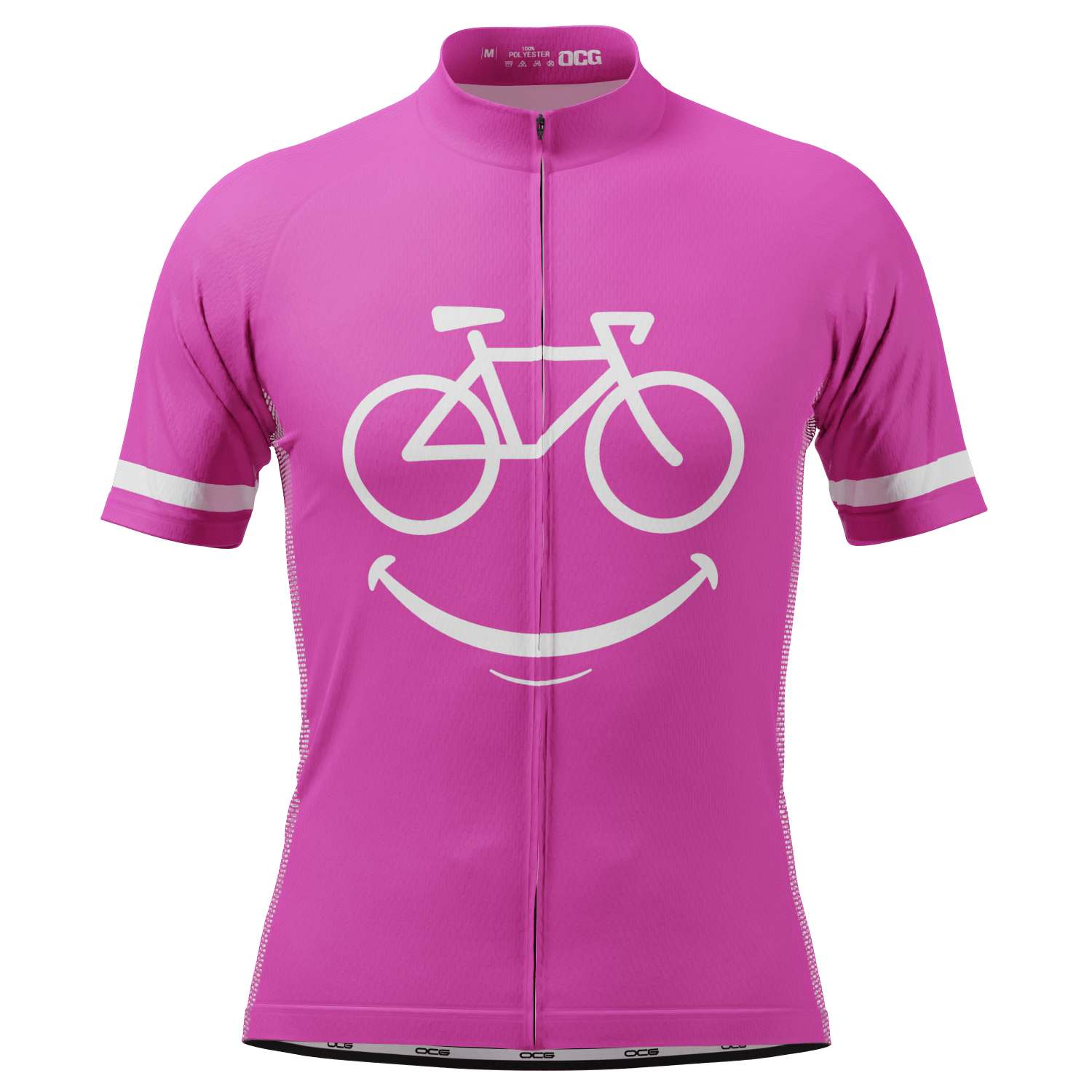 Men's Smiling Bike Short Sleeve Cycling Jersey