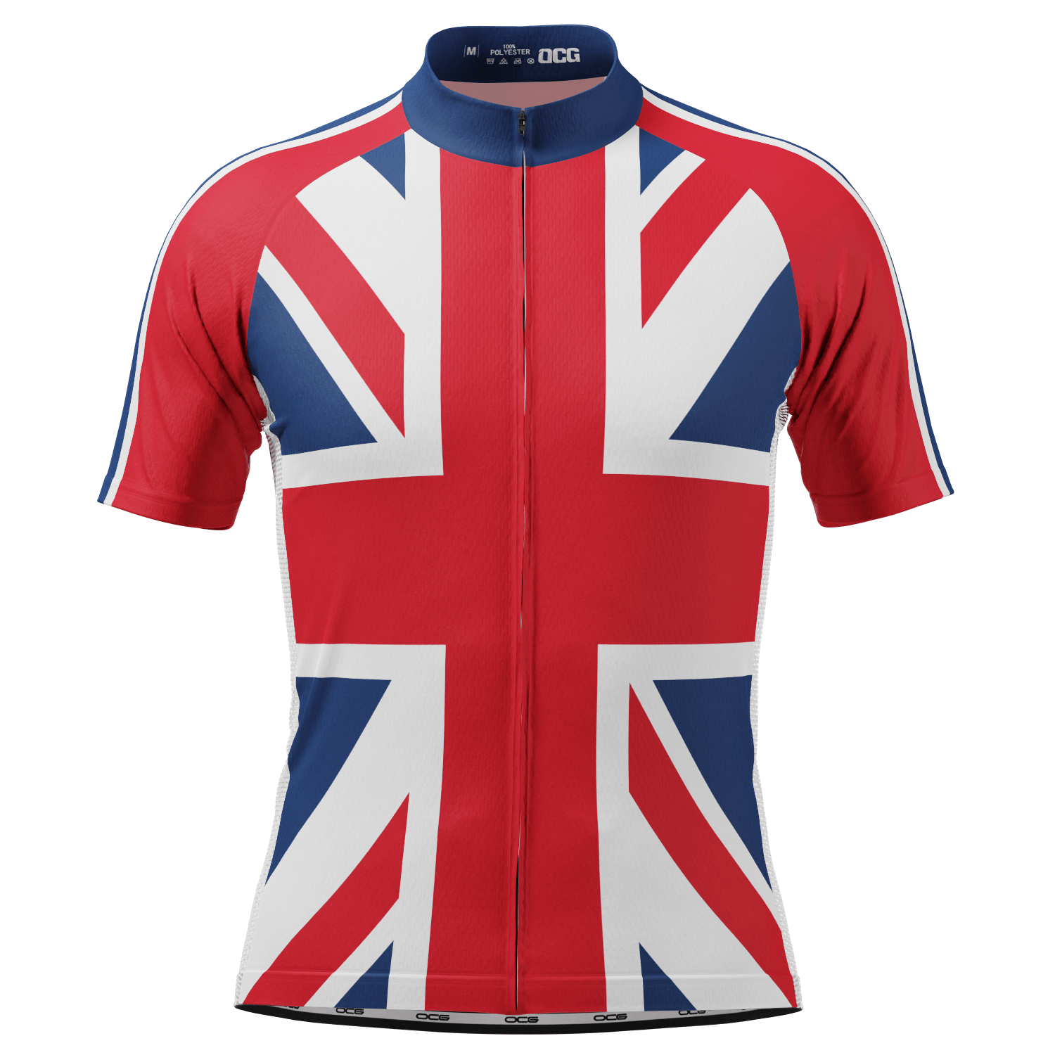 Union Jack Men's UK Short Sleeve Cycling Jersey