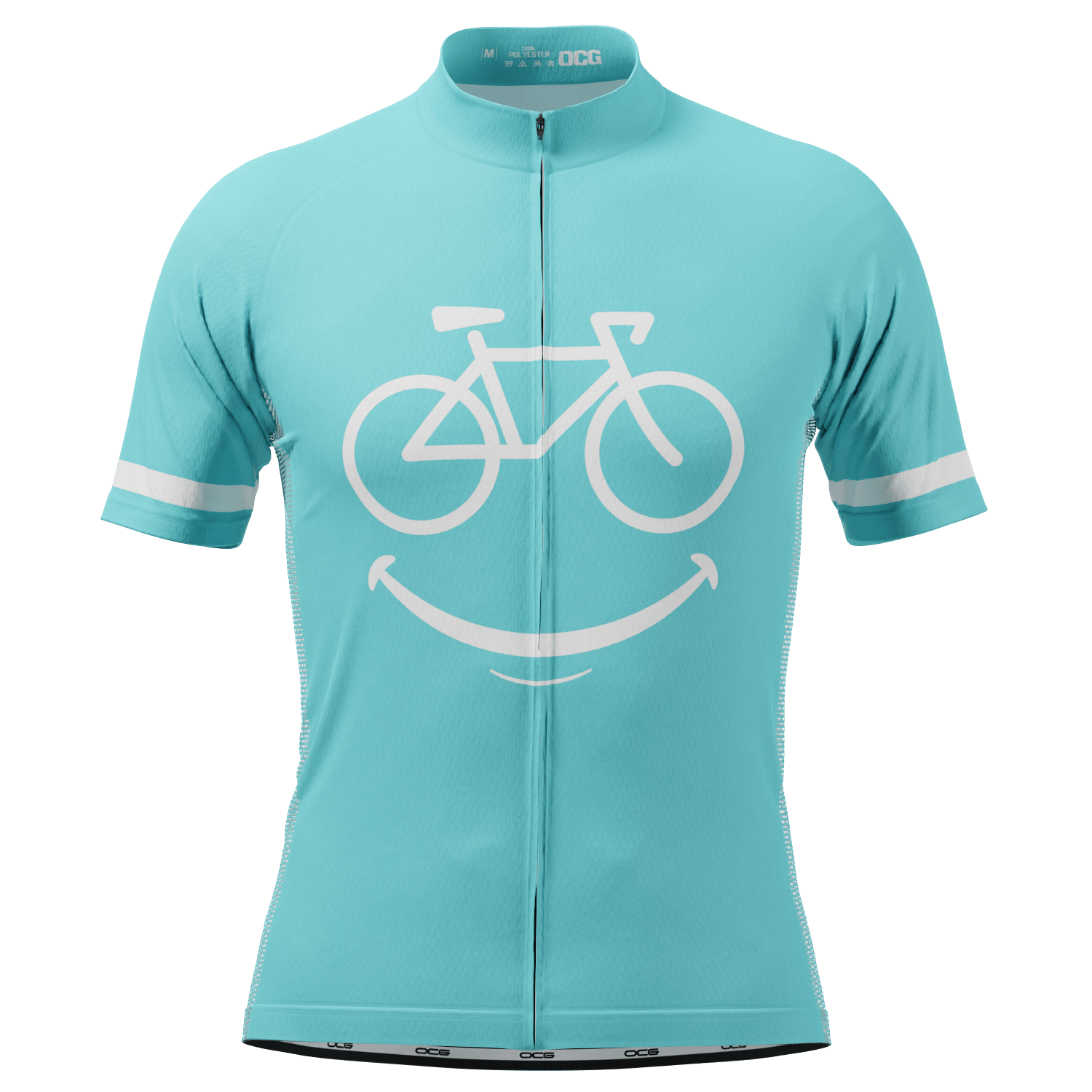 Men's Smiling Bike Short Sleeve Cycling Jersey