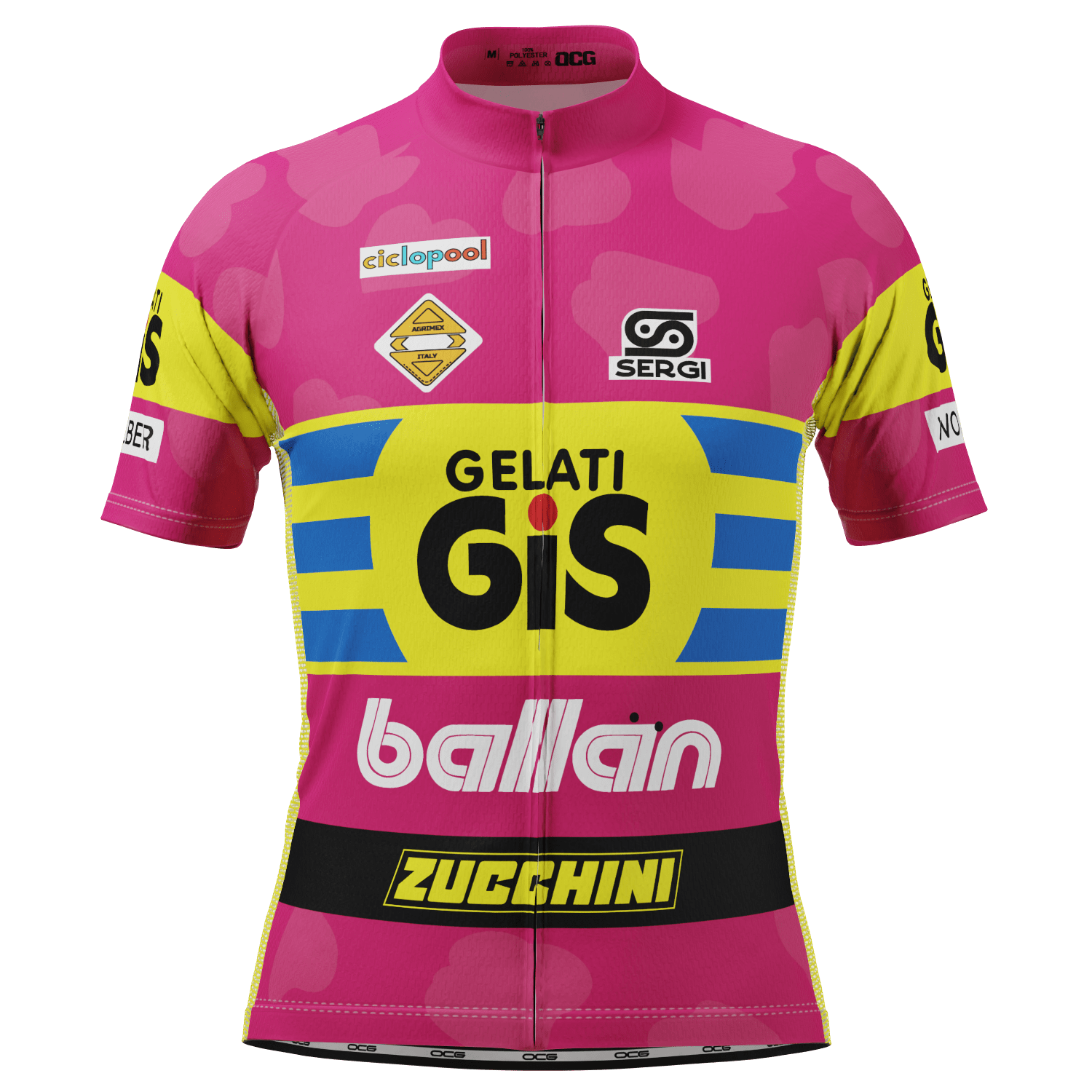 Men's Ice Cream Short Sleeve Cycling Jersey