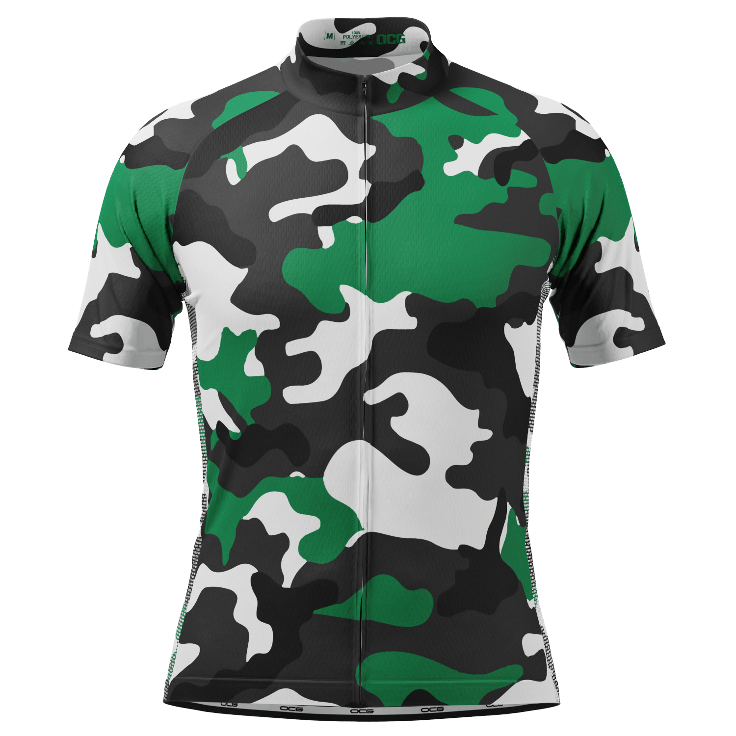 Camo Cycling Jersey - Green Cycling Jersey