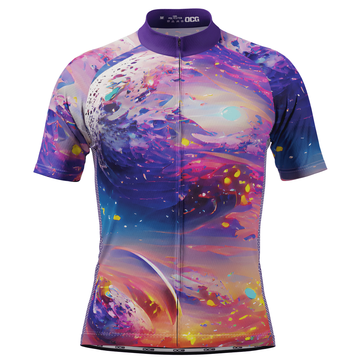 Men's Planets Short Sleeve Cycling Jersey