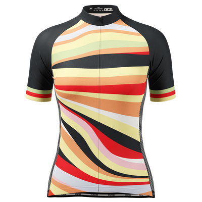 Women's Summer Waves Short Sleeve Cycling Jersey