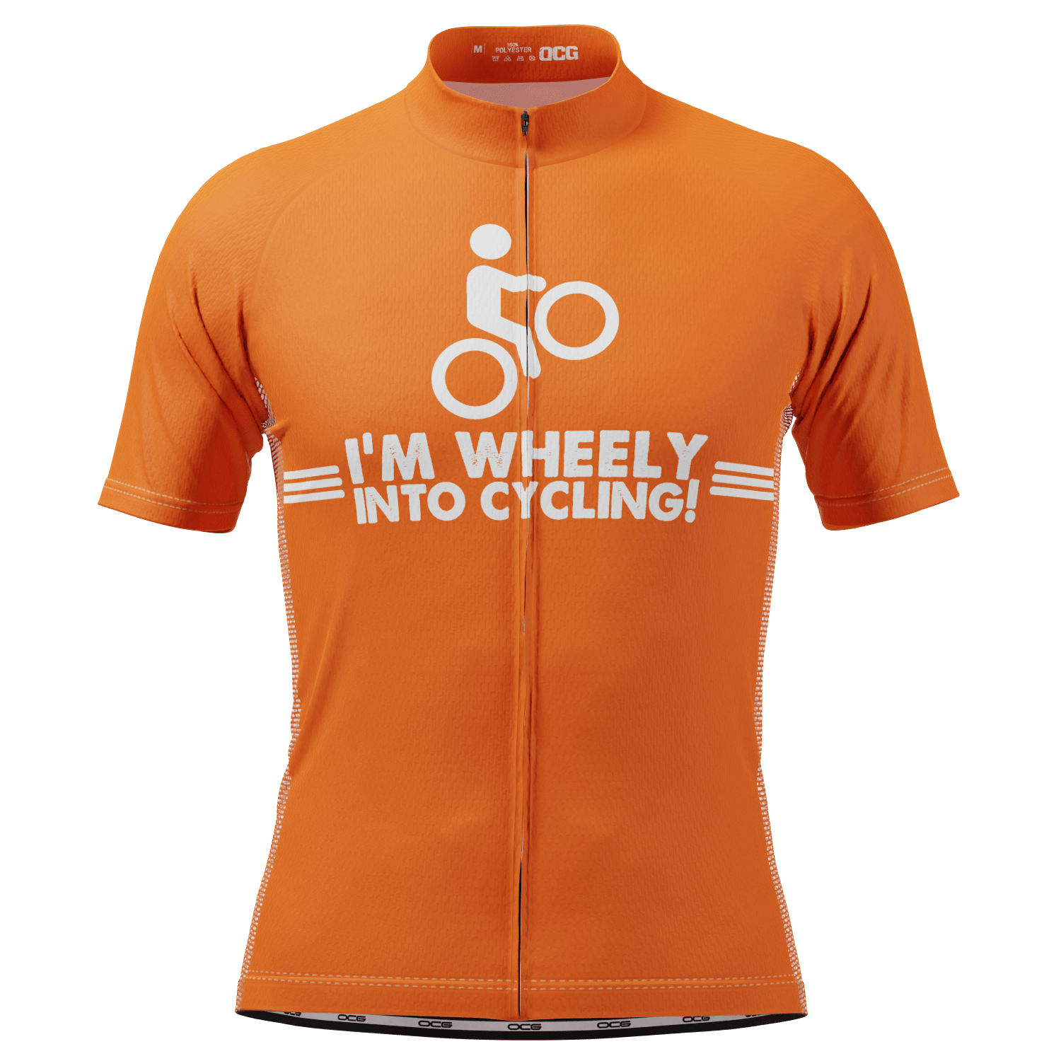 Men's I'm Wheely Into Cycling! Short Sleeve Cycling Jersey