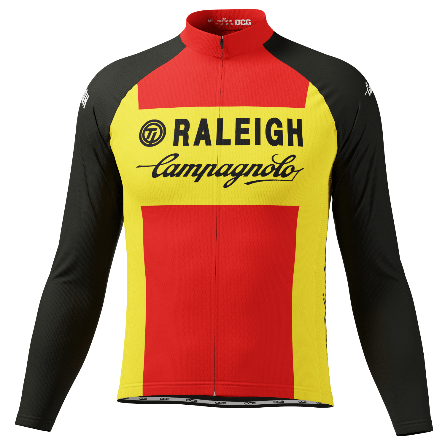 Men s Raleigh Campagnolo Retro Team Long Sleeve Cycling Jersey Online Cycling Gear Australia