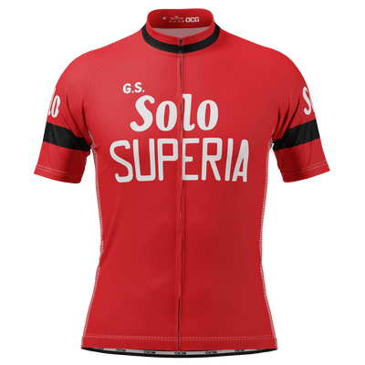 Men's Solo Superia Short Sleeve Cycling Jersey