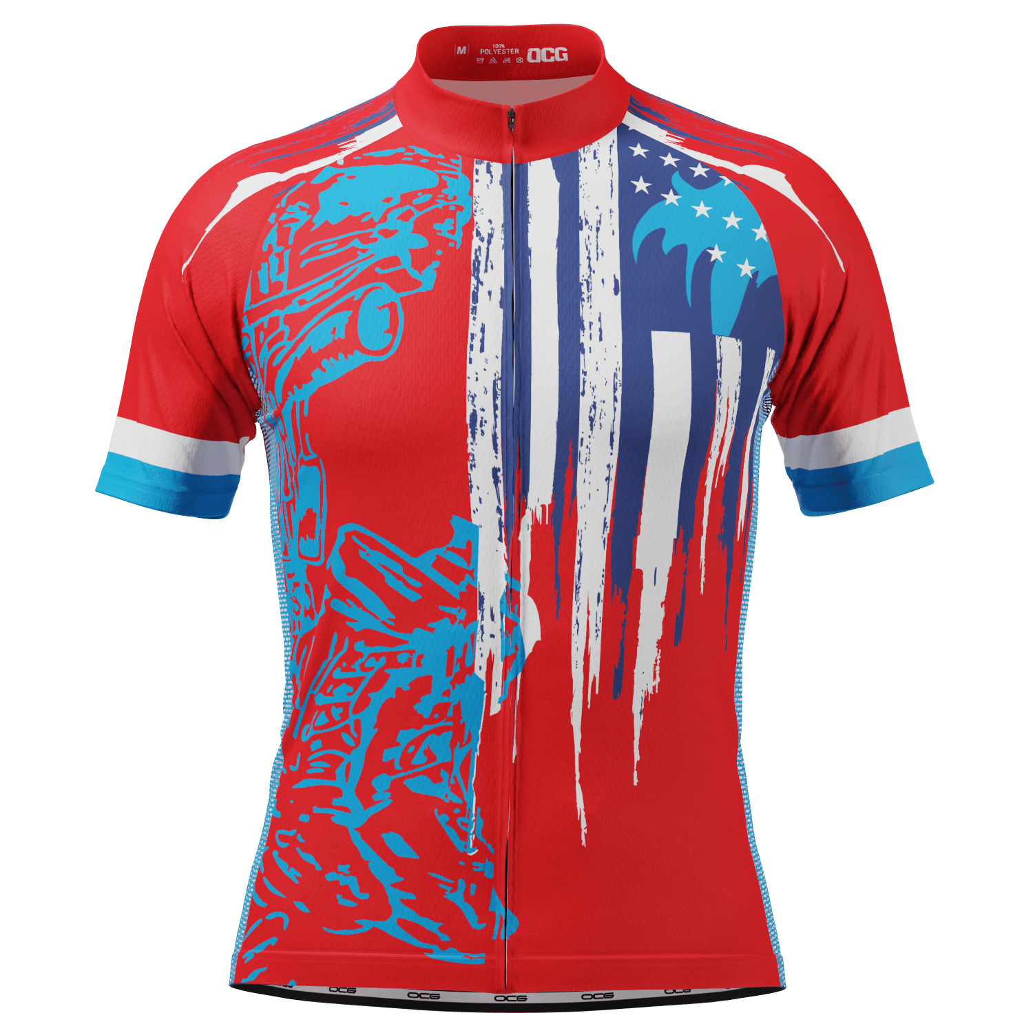 Men's Honor The Fallen Short Sleeve Cycling Jersey