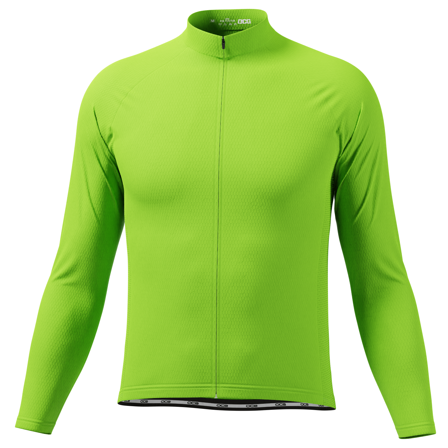 Men's High Viz Basics Long Sleeve Cycling Jersey