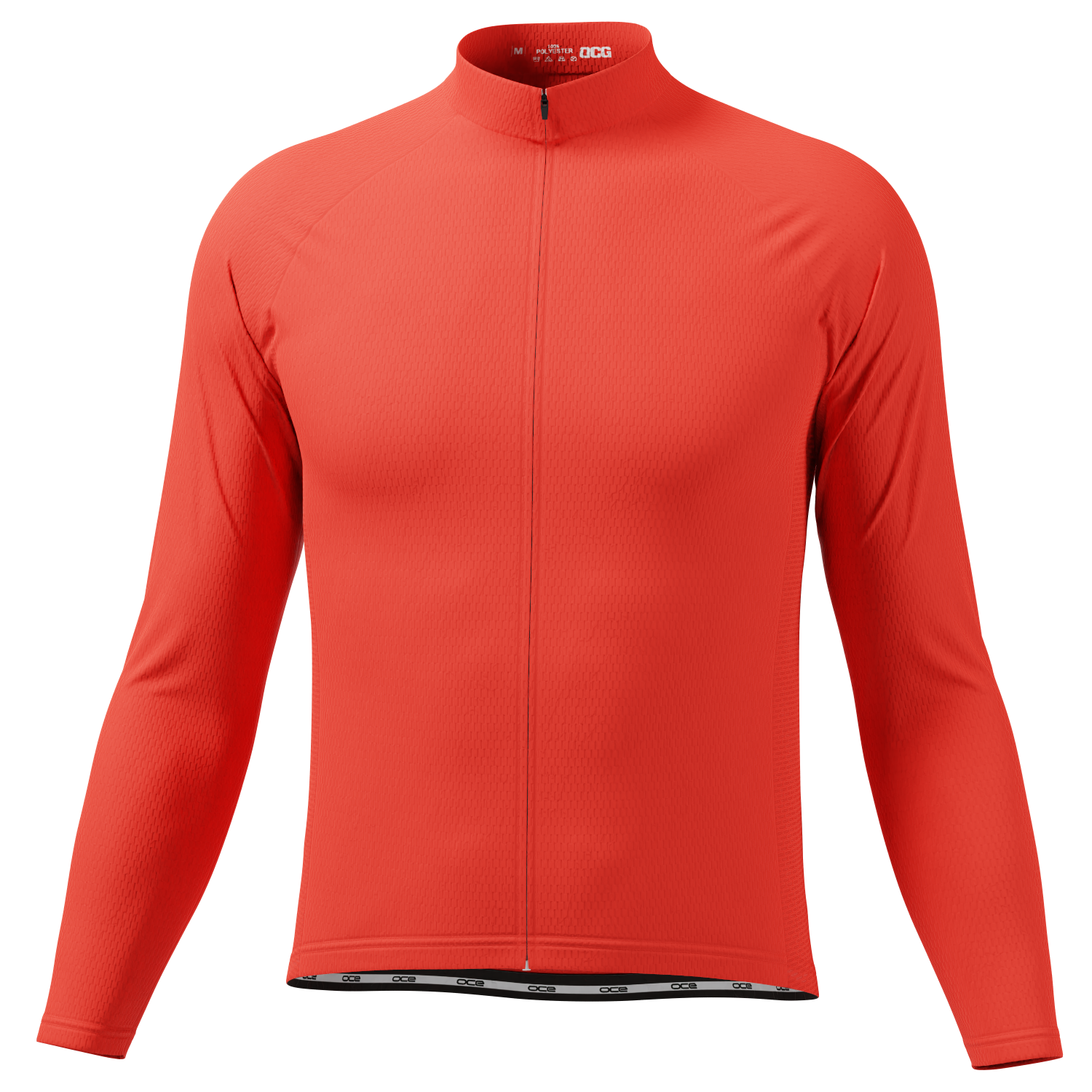 Men's High Viz Basics Long Sleeve Cycling Jersey