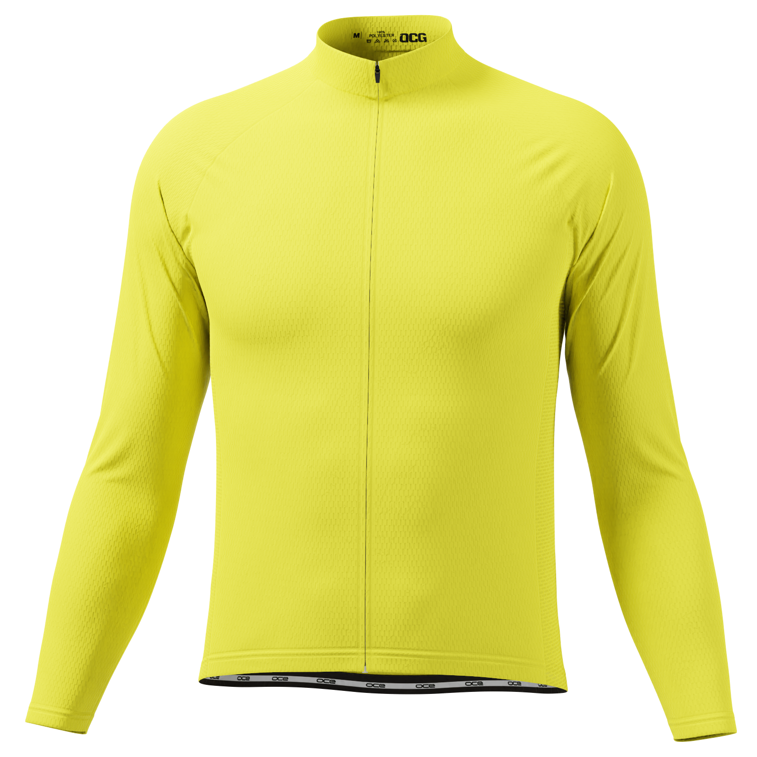 Men's High Viz Basics Long Sleeve Cycling Jersey