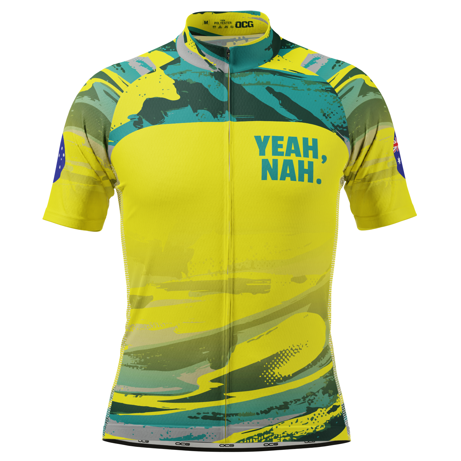 Men's Yeah, Nah Short Sleeve Cycling Jersey