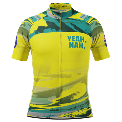 Men's Yeah, Nah Short Sleeve Cycling Jersey