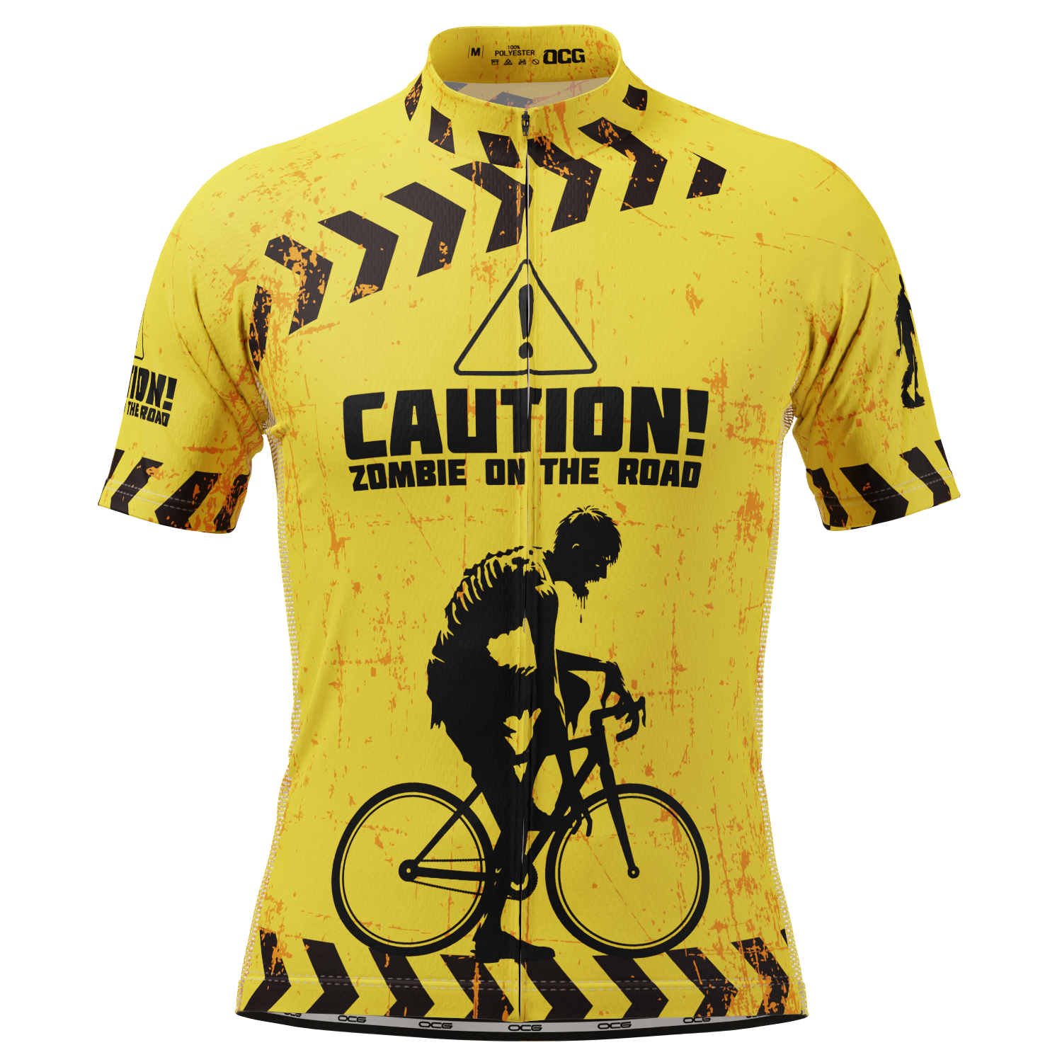 Men's Zombies Short Sleeve Cycling Jersey