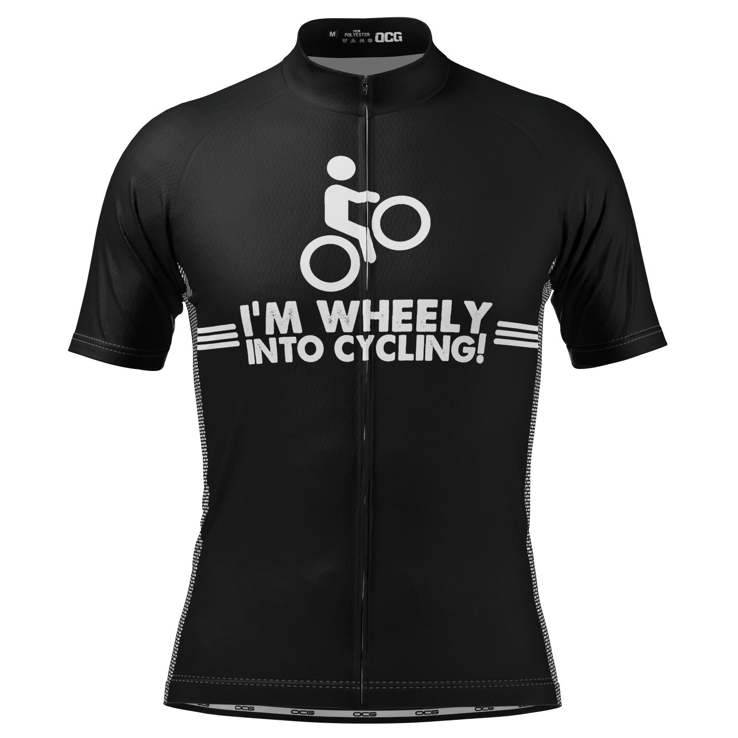 Men's I'm Wheely Into Cycling! Short Sleeve Cycling Jersey