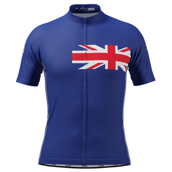 Men's UK Minimal Flag Short Sleeve Cycling Jersey