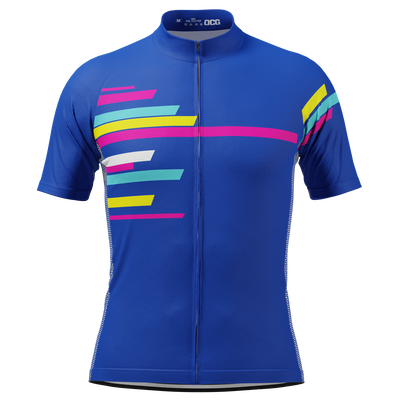 Men's Road Stripe Short Sleeve Cycling Jersey