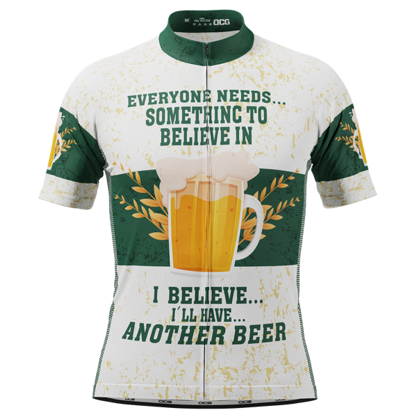 Men's I'll Have Another Beer Short Sleeve Cycling Jersey
