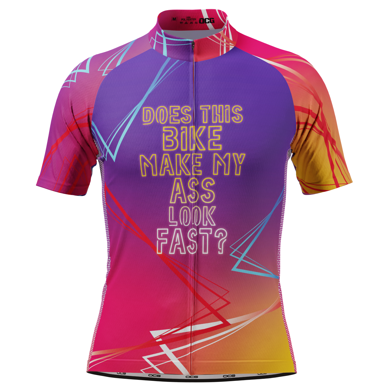 Men's Fast Ass Short Sleeve Cycling Jersey