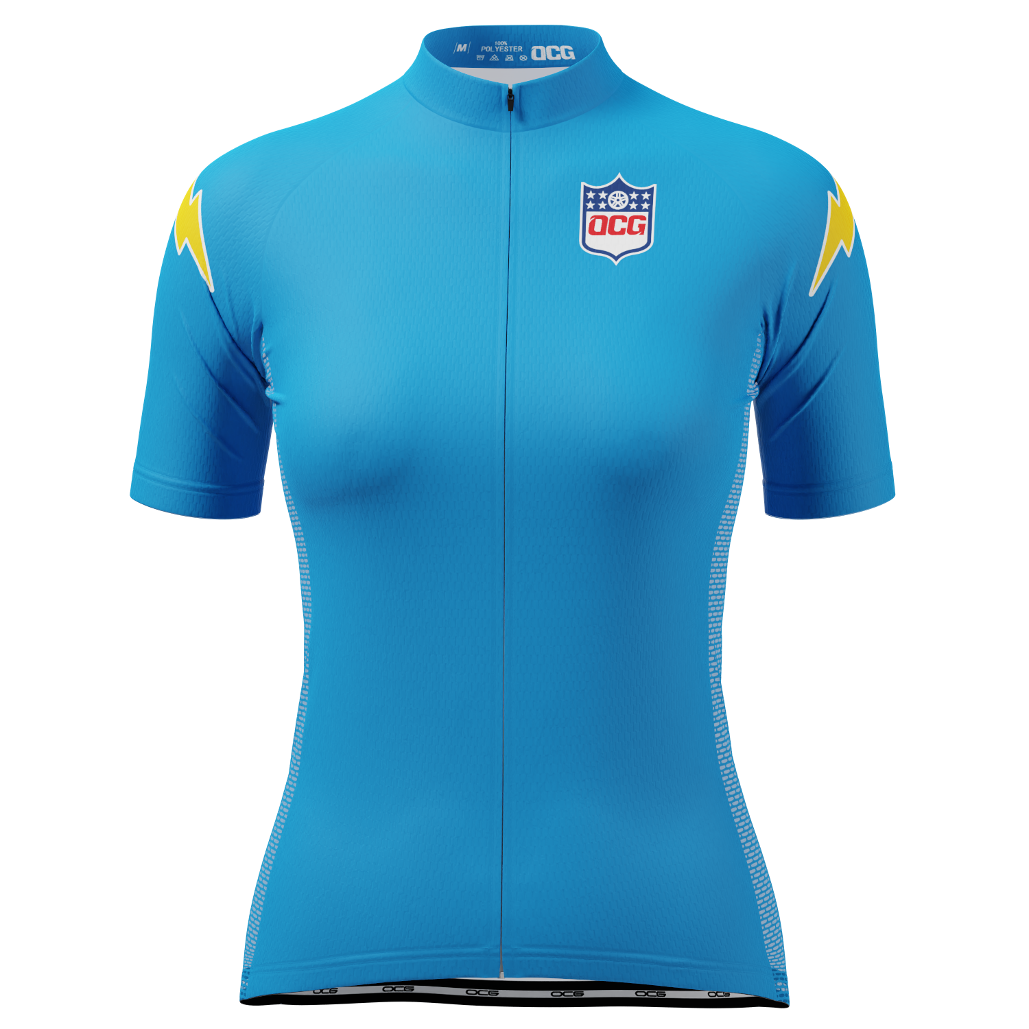 Women's Charger Football Short Sleeve Cycling Jersey