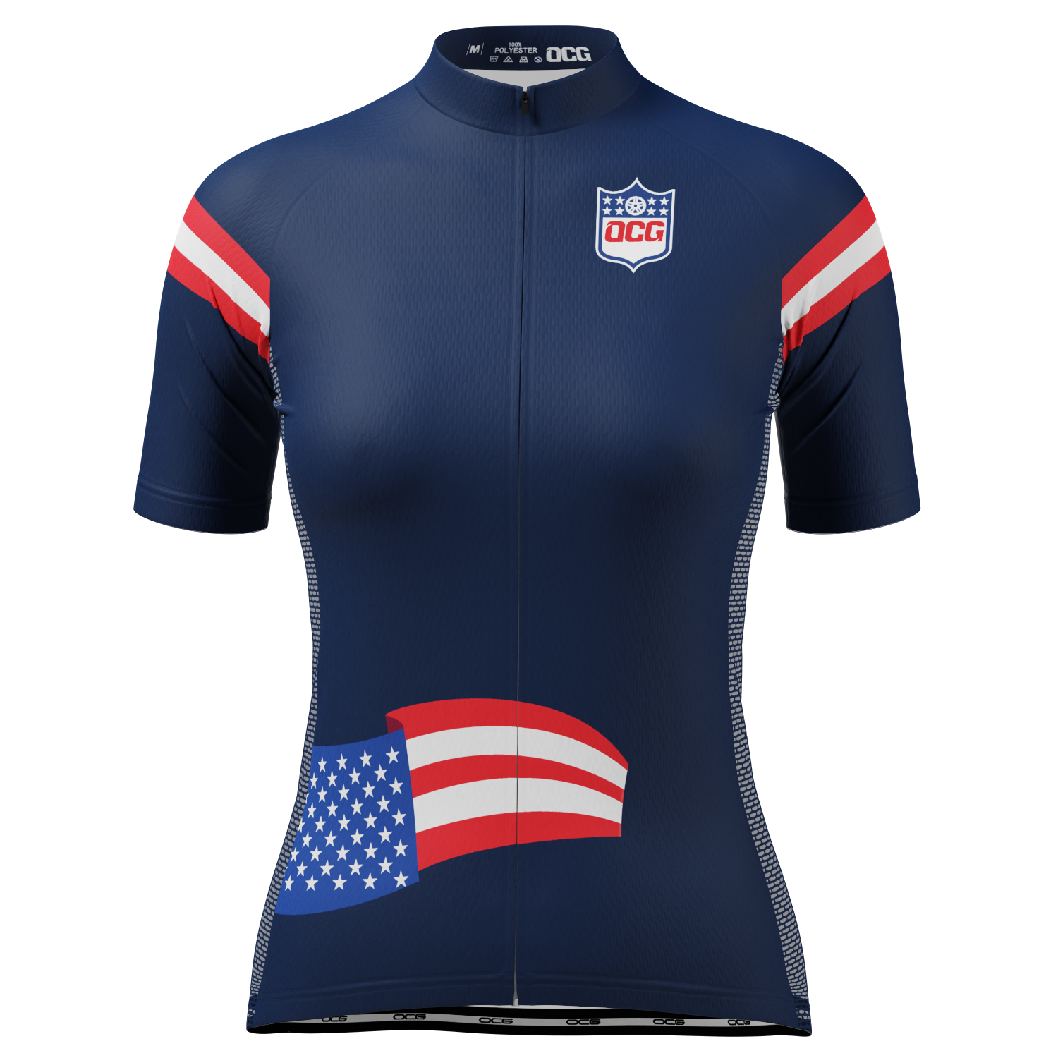 Women's New England Football Short Sleeve Cycling Jersey