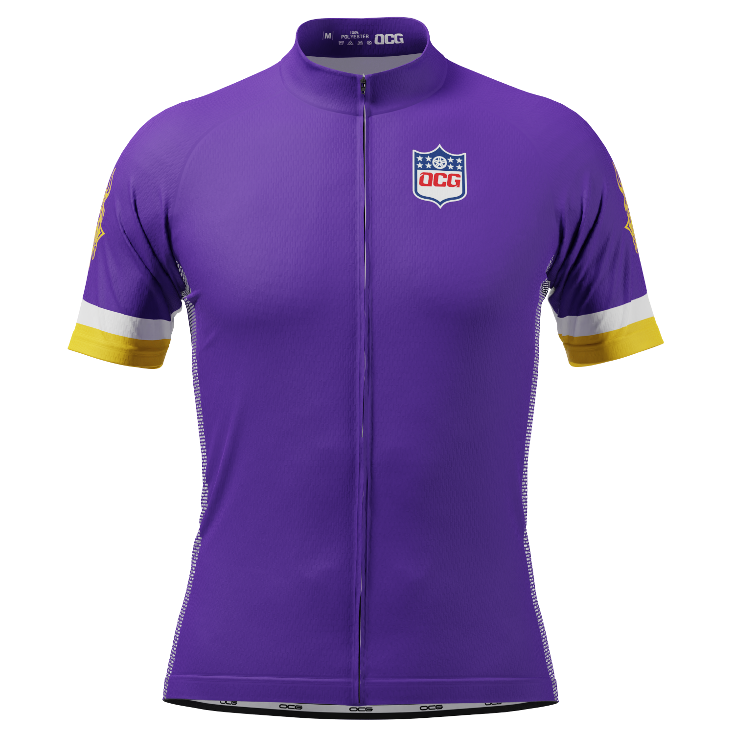 Men's Minnesota Football Short Sleeve Cycling Jersey