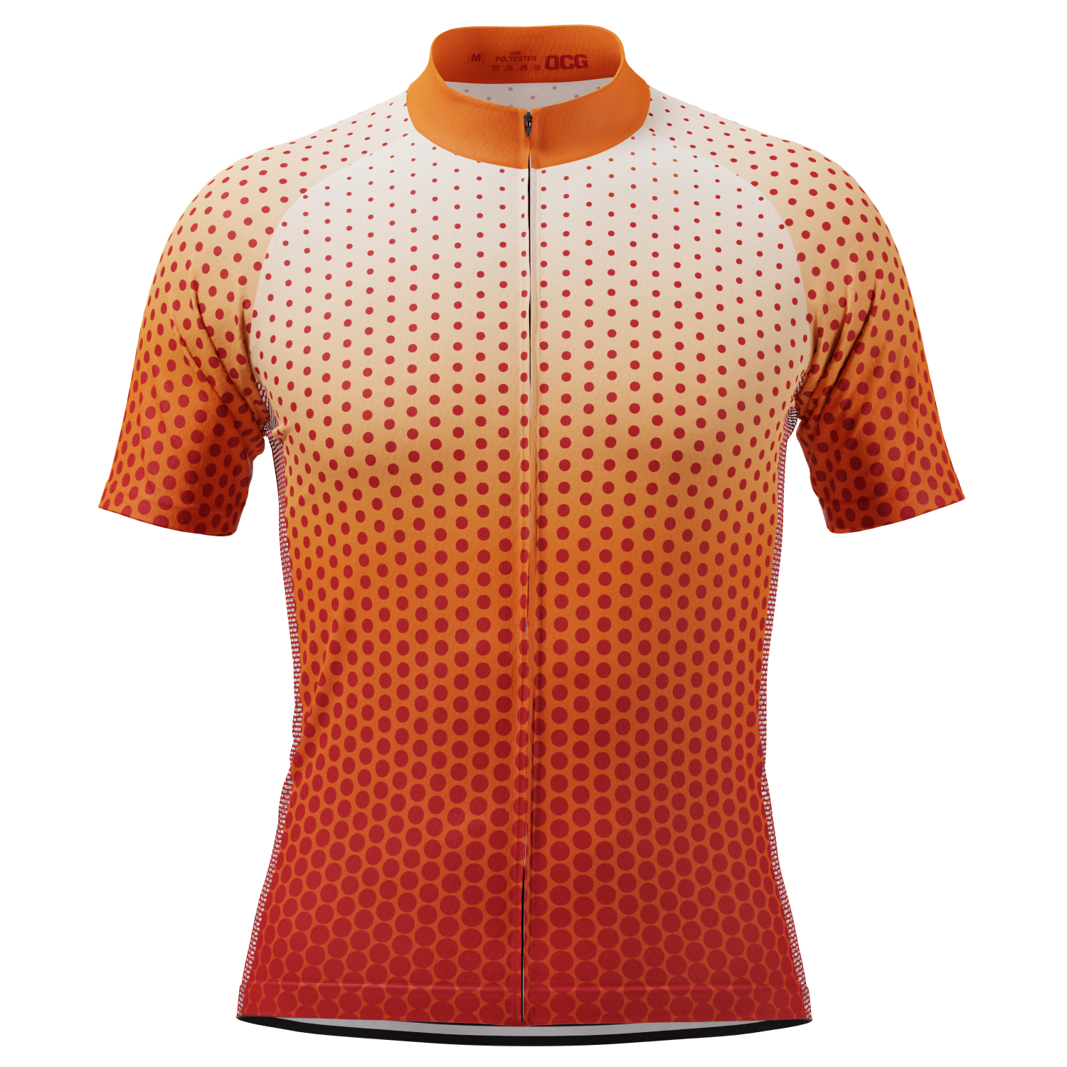 Men's Stippled Dots Short Sleeve Cycling Jersey