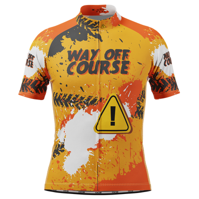 Men's Way Off Course Short Sleeve Cycling Jersey