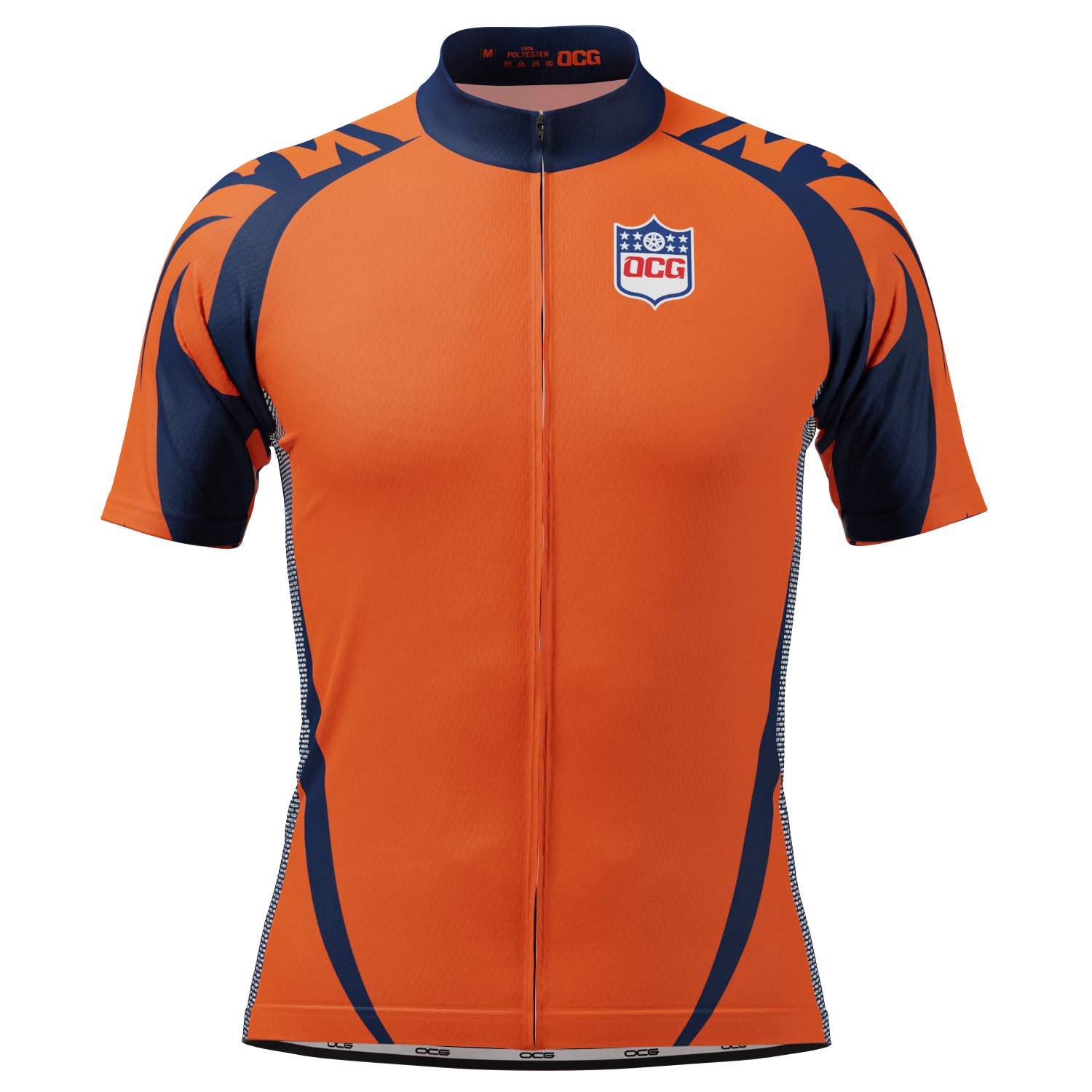 Men's Denver Football Short Sleeve Cycling Jersey