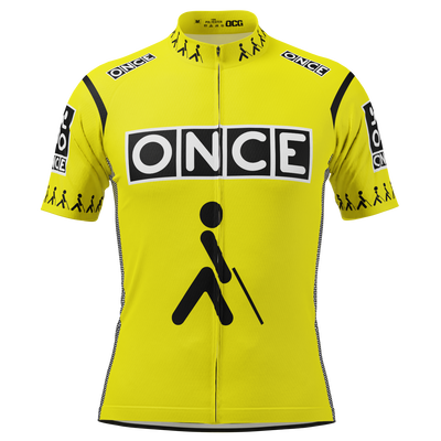 Men's Retro Solo Short Sleeve Cycling Jersey