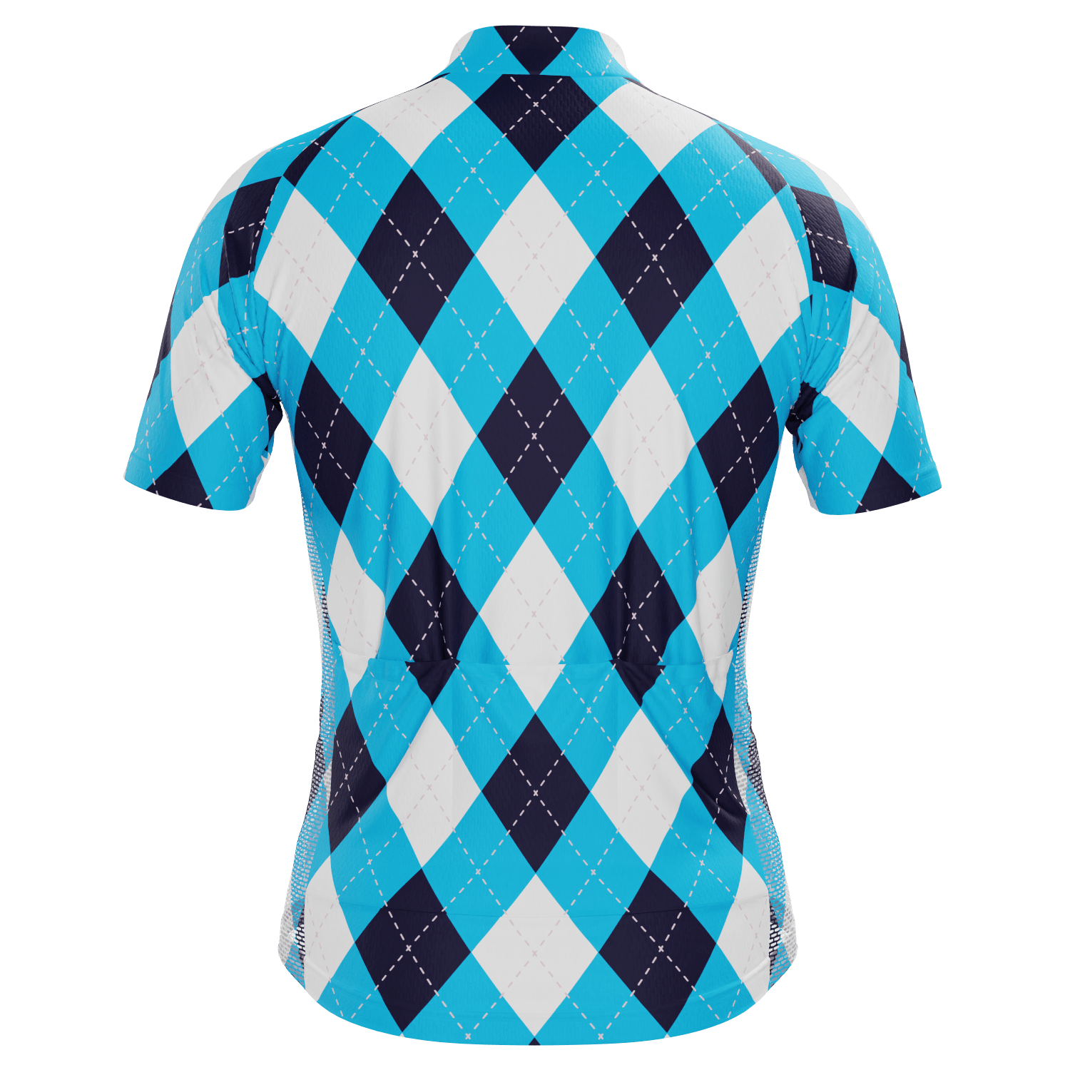 Men's Patchwork Short Sleeve Cycling Jersey