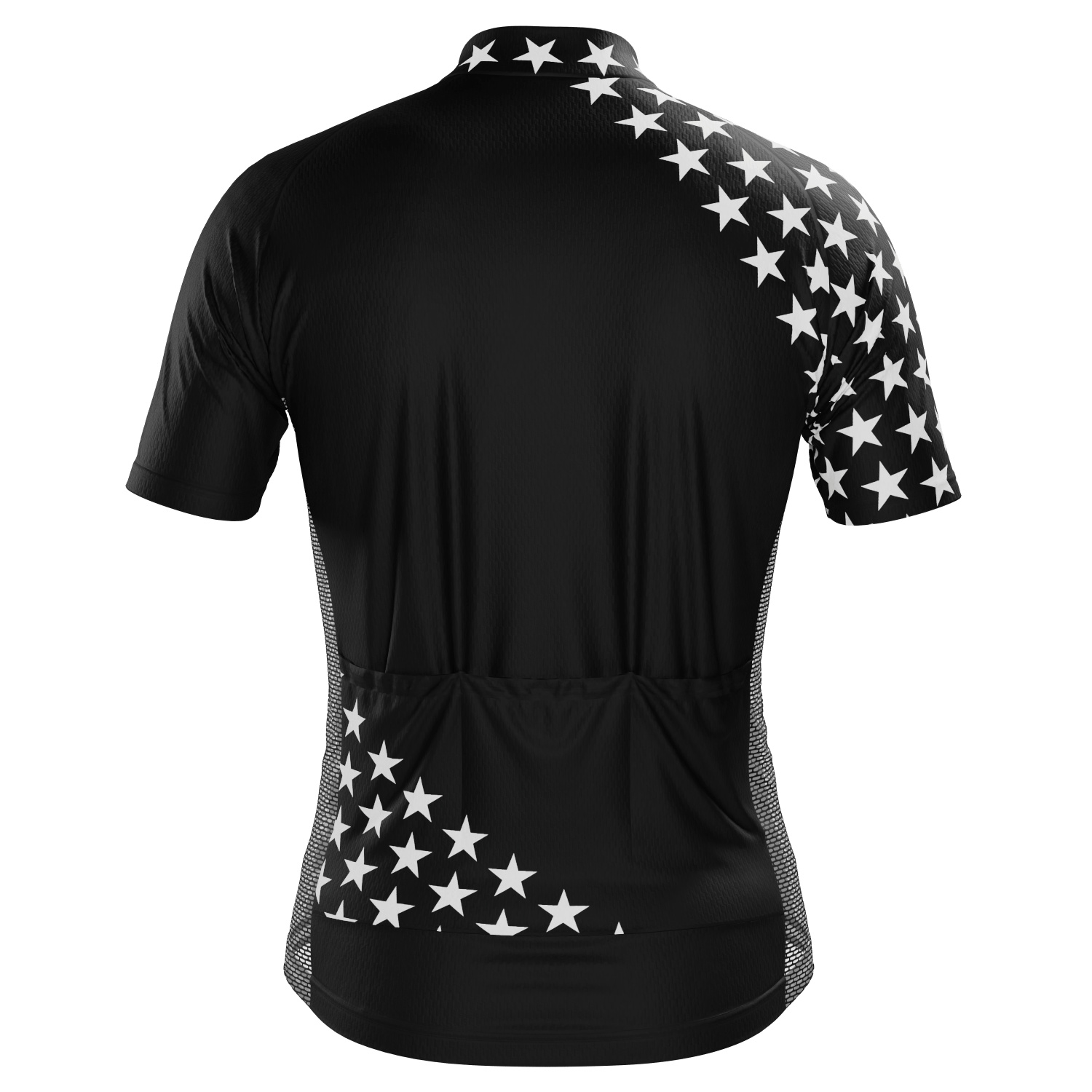 Men's Starred Short Sleeve Cycling Jersey