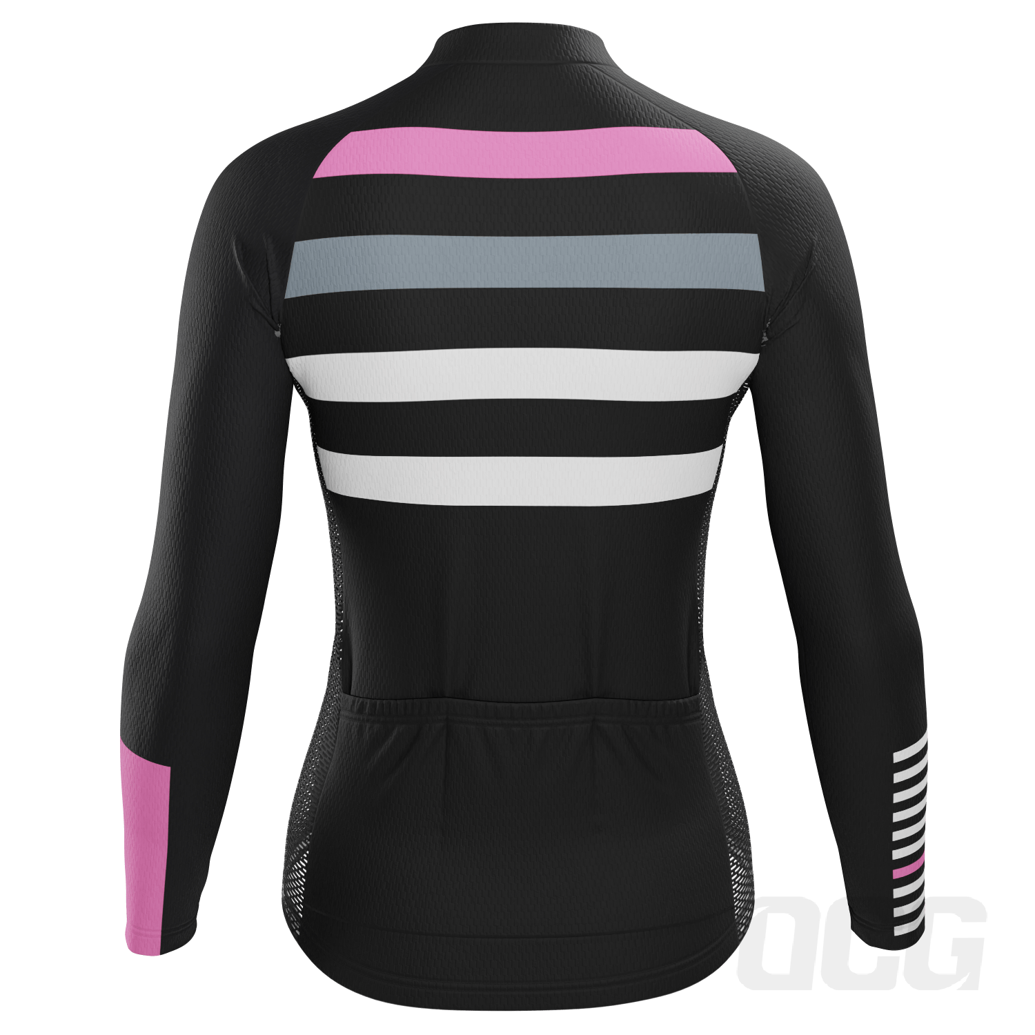 Women's Four Stripe Long Sleeve Cycling Jersey [clearance]