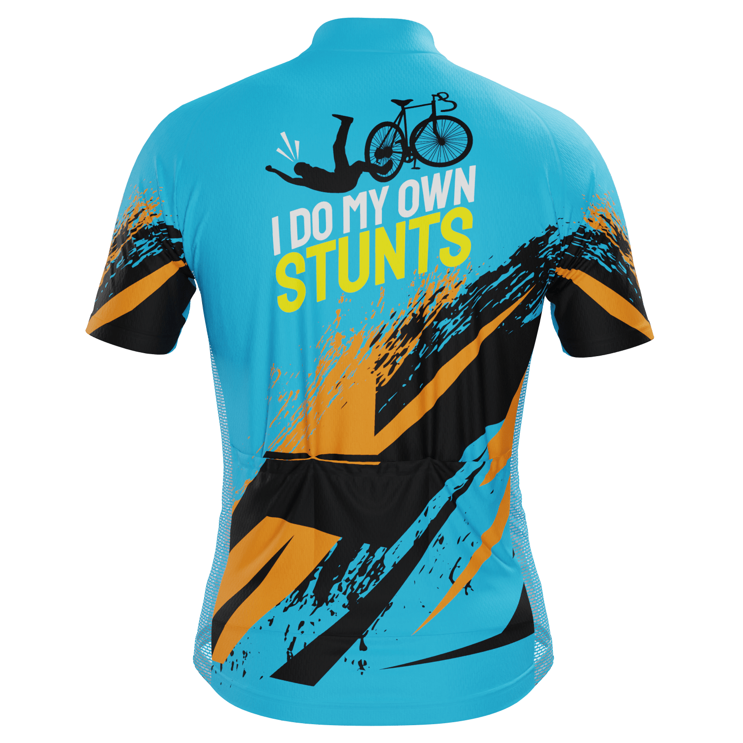 Men's I Do My Own Stunts Short Sleeve Cycling Jersey