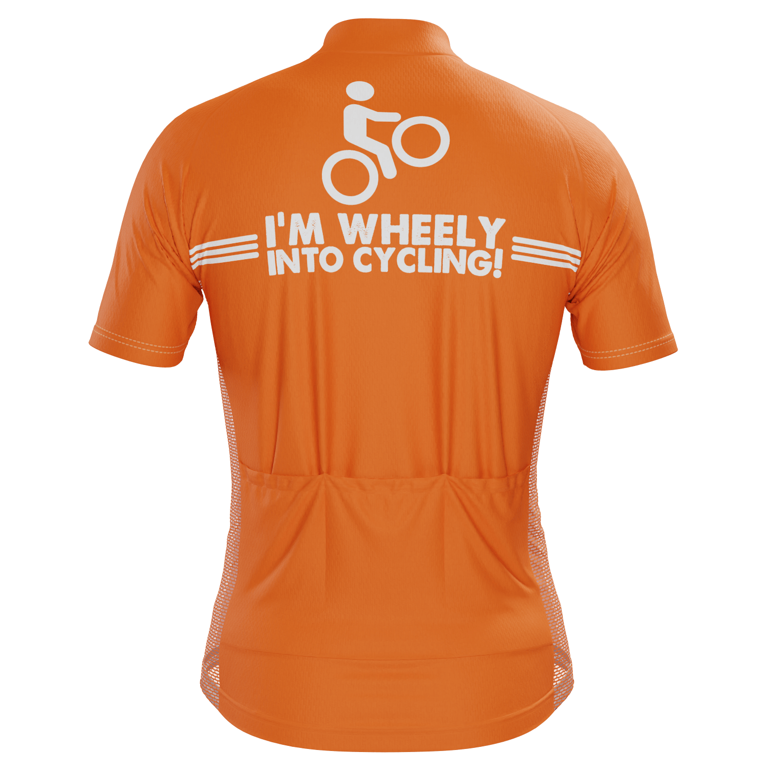 Men's I'm Wheely Into Cycling! Short Sleeve Cycling Jersey