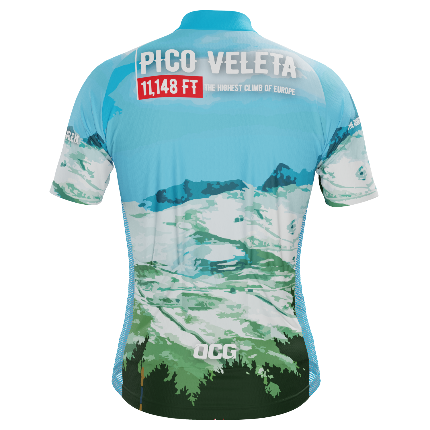 Men's  Pico Veleta Epic Climbs  Short Sleeve Cycling Jersey