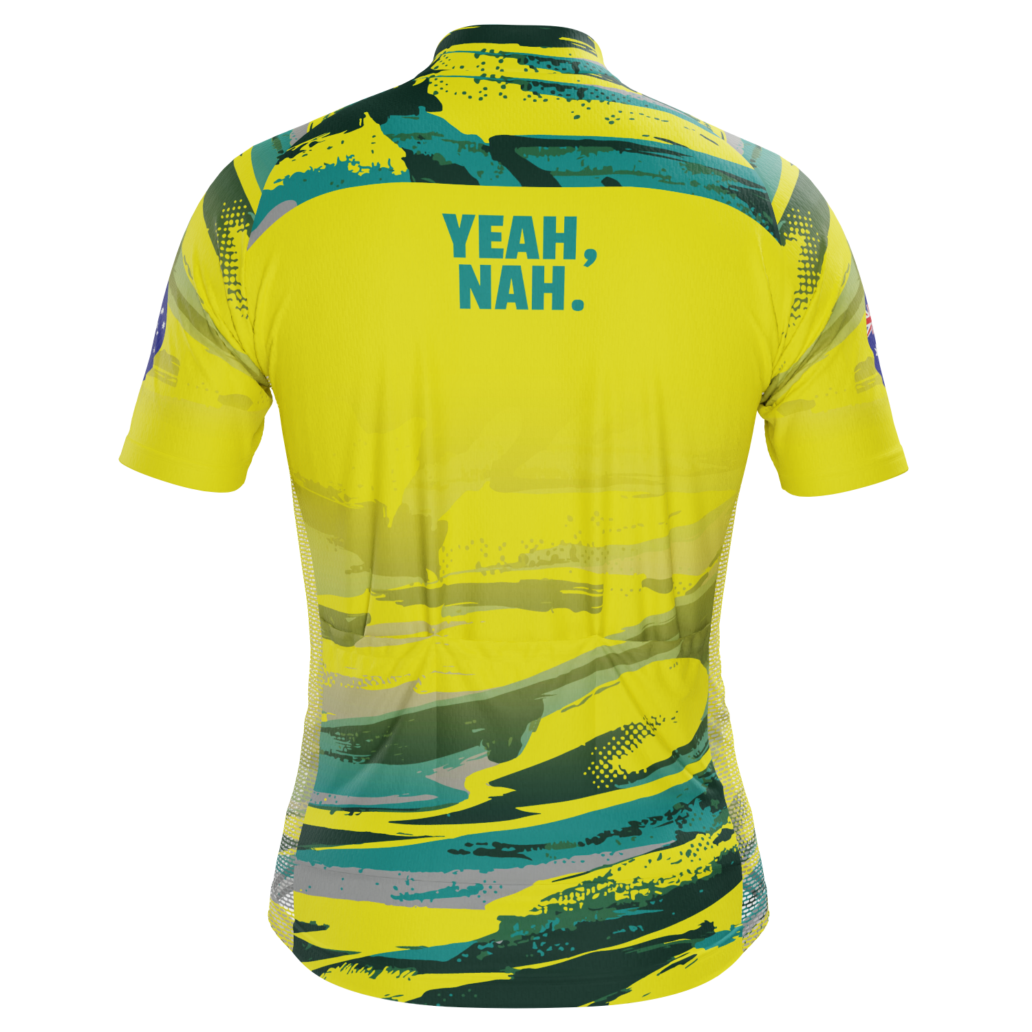 Men's Yeah, Nah Short Sleeve Cycling Jersey