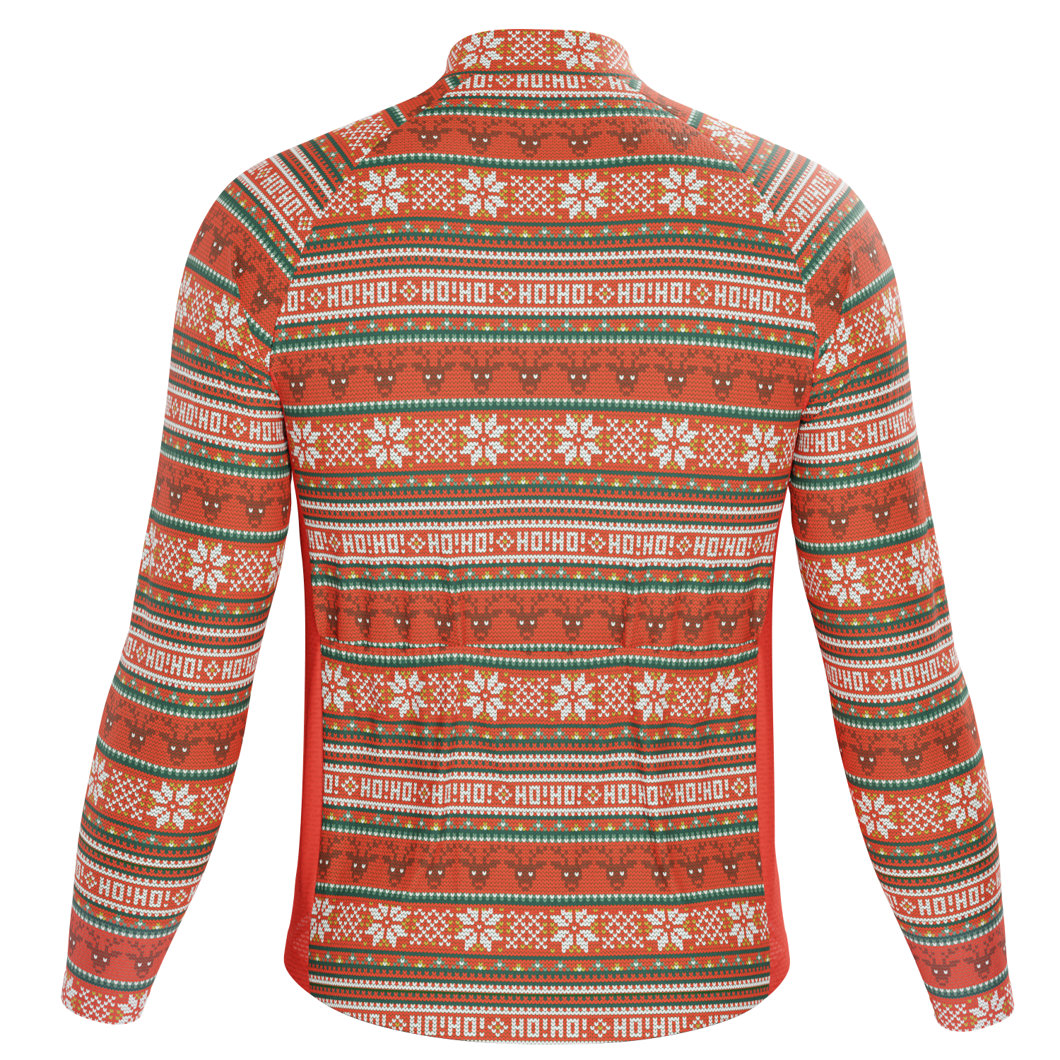 Men's Navidad Long Sleeve Cycling Jersey