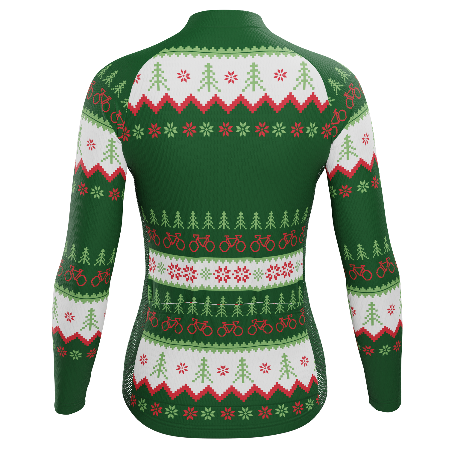 Women's All I Want For Christmas Long Sleeve Cycling Jersey