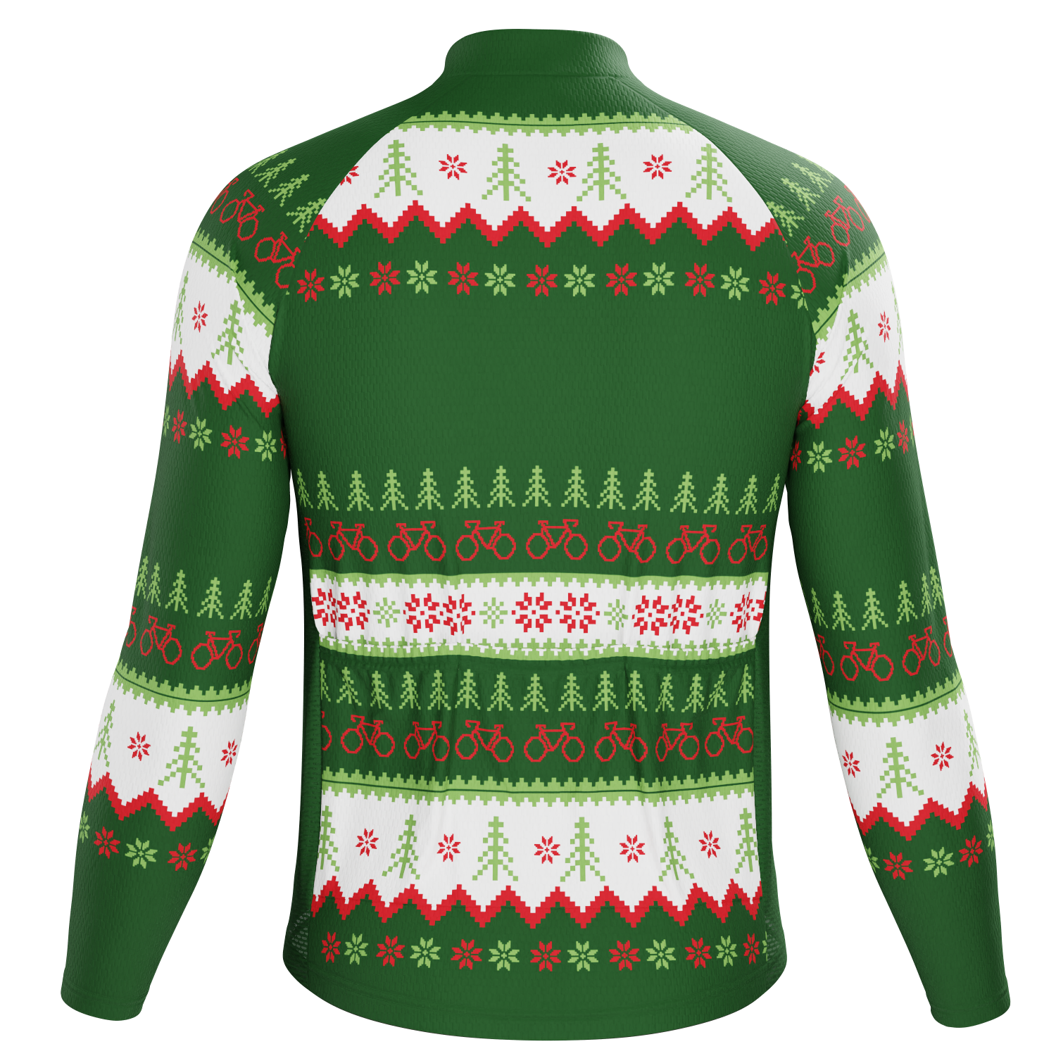 Men's All I Want For Christmas Long Sleeve Cycling Jersey