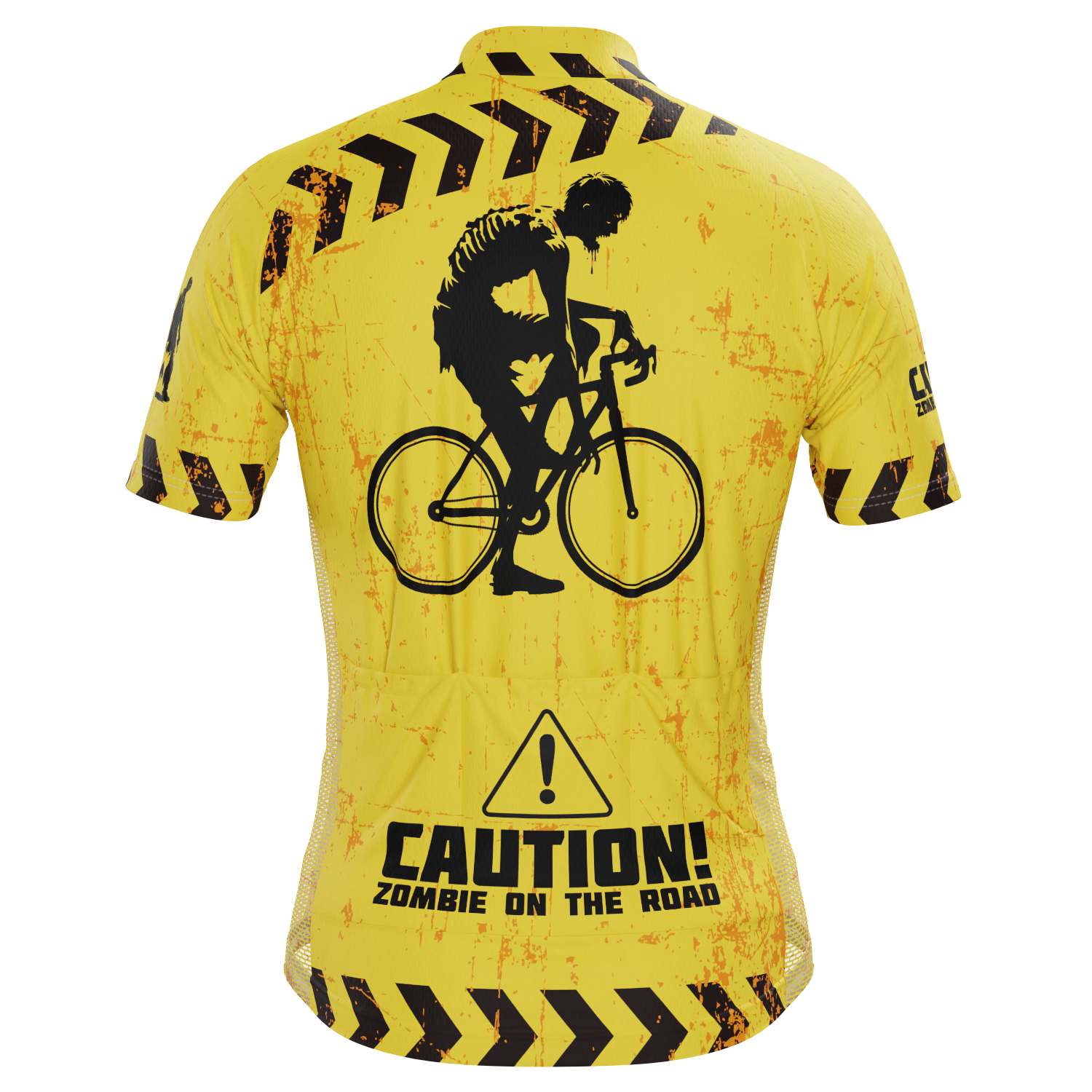 Men's Zombies Short Sleeve Cycling Jersey