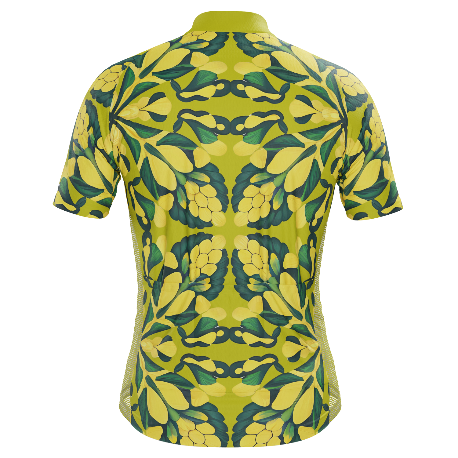 Men's The Golden Wattle Short Sleeve Cycling Jersey