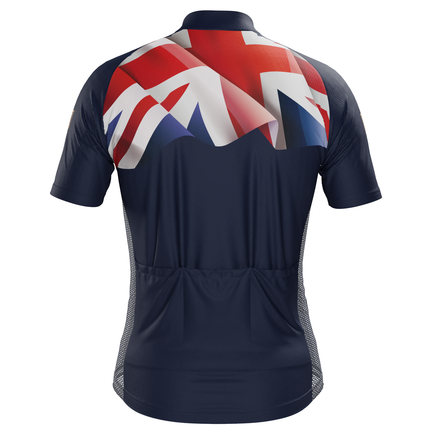Men's UK Flag Short Sleeve Cycling Jersey